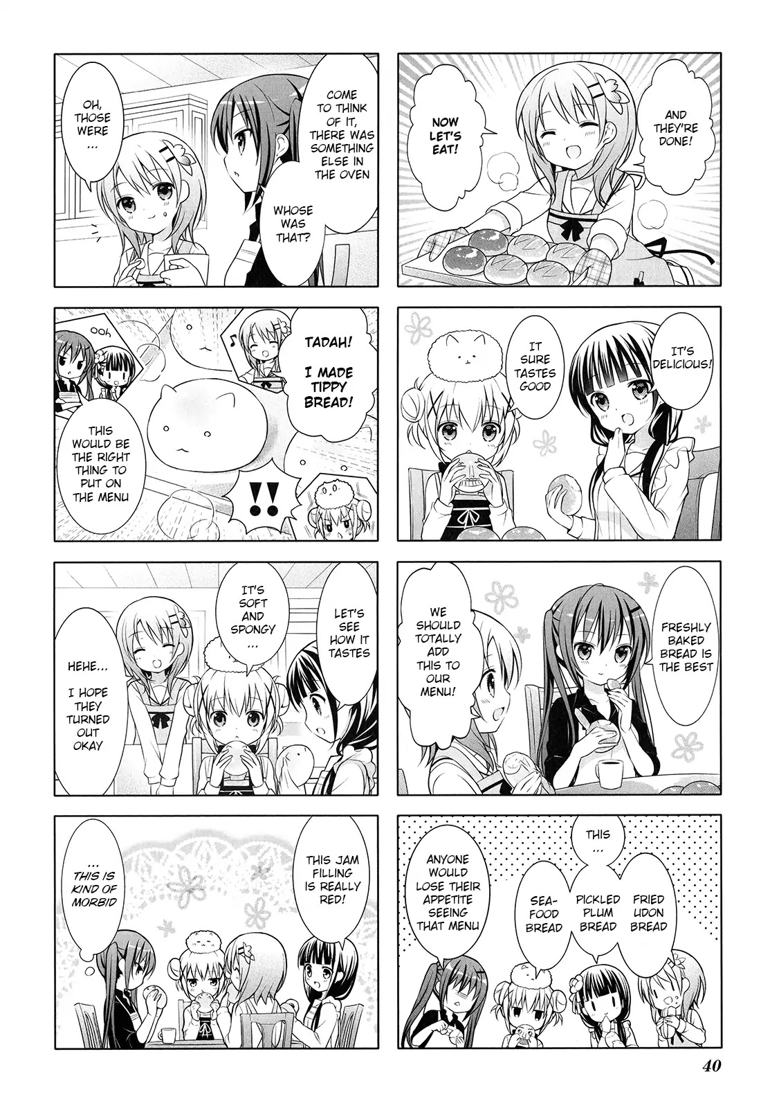 Gochuumon wa Usagi Desu ka? Chapter 1.4 page 8 - Vol.1 Chapter 4