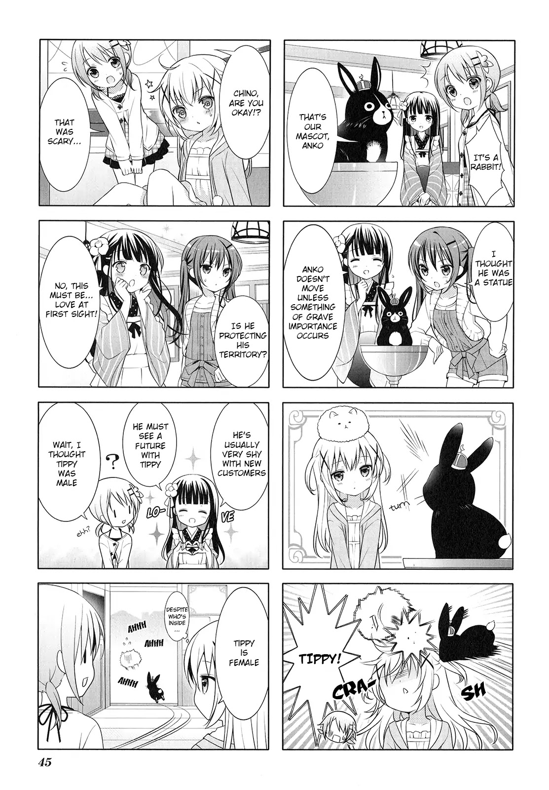 Gochuumon wa Usagi Desu ka? Chapter 1.5 page 5 - Vol.1 Chapter 5