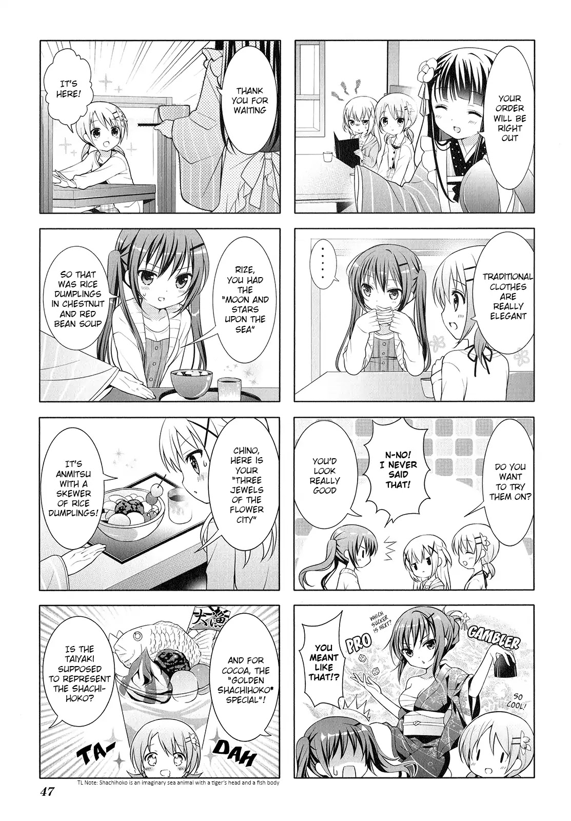 Gochuumon wa Usagi Desu ka? Chapter 1.5 page 7 - Vol.1 Chapter 5