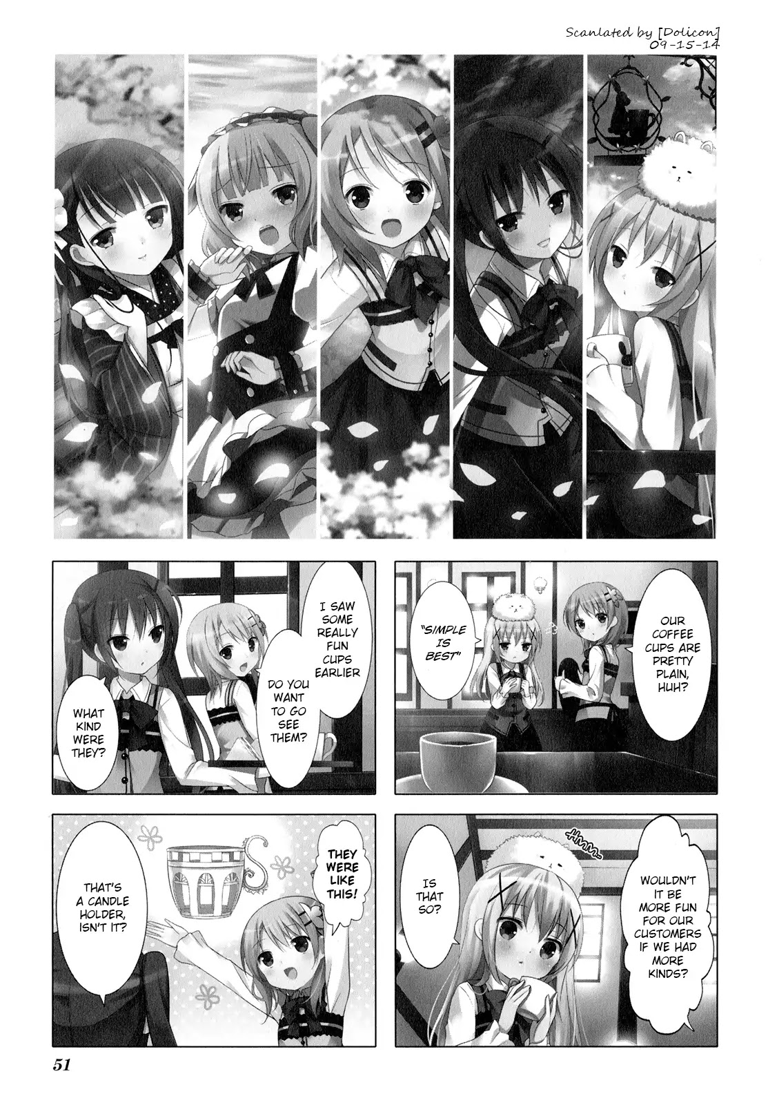 Gochuumon wa Usagi Desu ka? Chapter 1.6 page 1 - Vol.1 Chapter 6