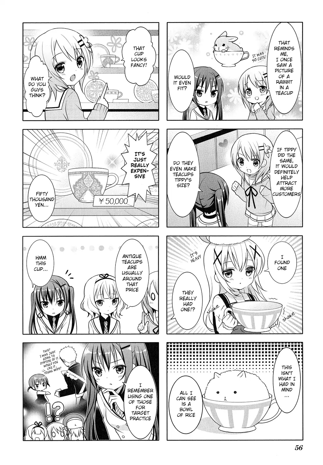 Gochuumon wa Usagi Desu ka? Chapter 1.6 page 6 - Vol.1 Chapter 6