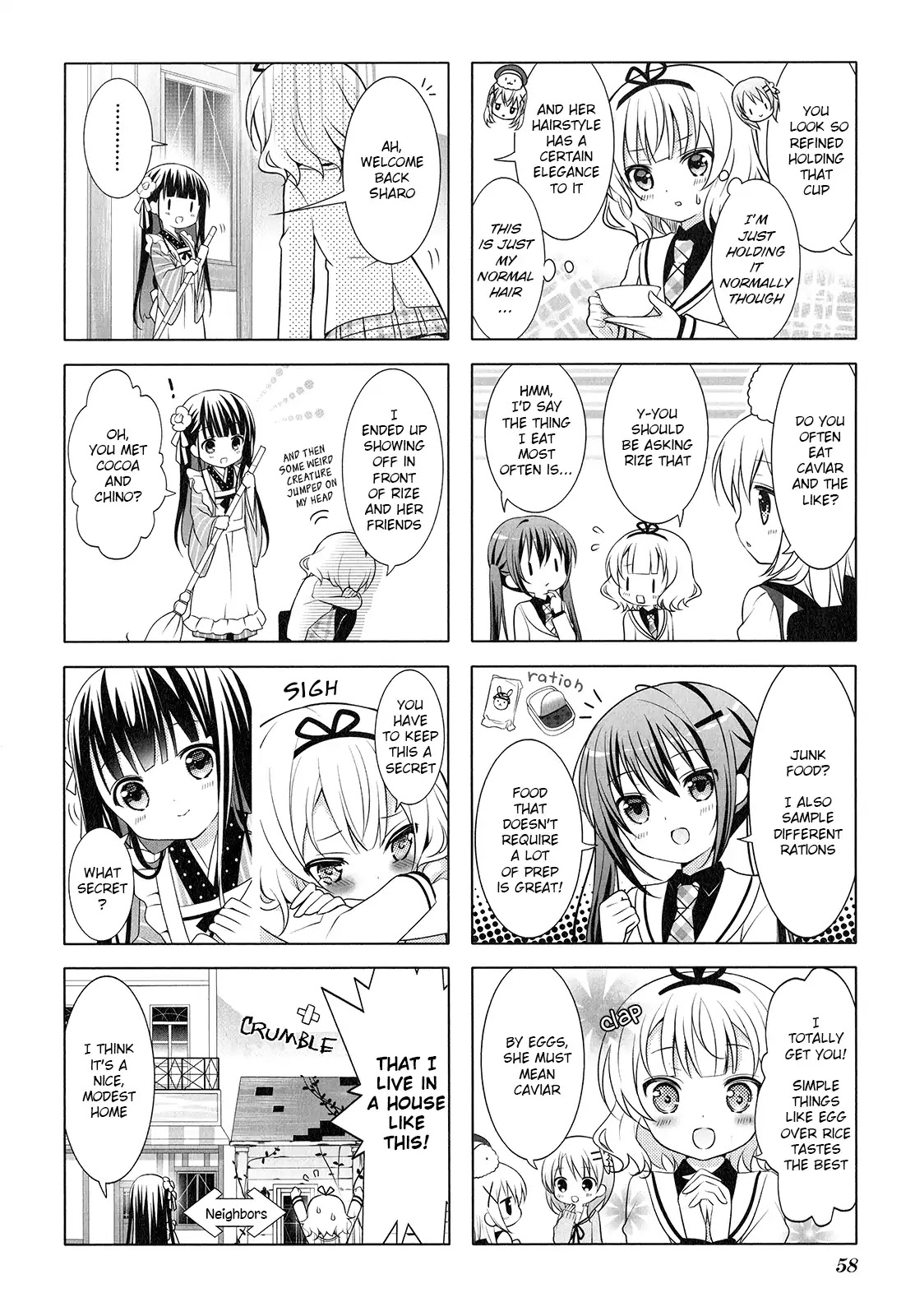 Gochuumon wa Usagi Desu ka? Chapter 1.6 page 8 - Vol.1 Chapter 6