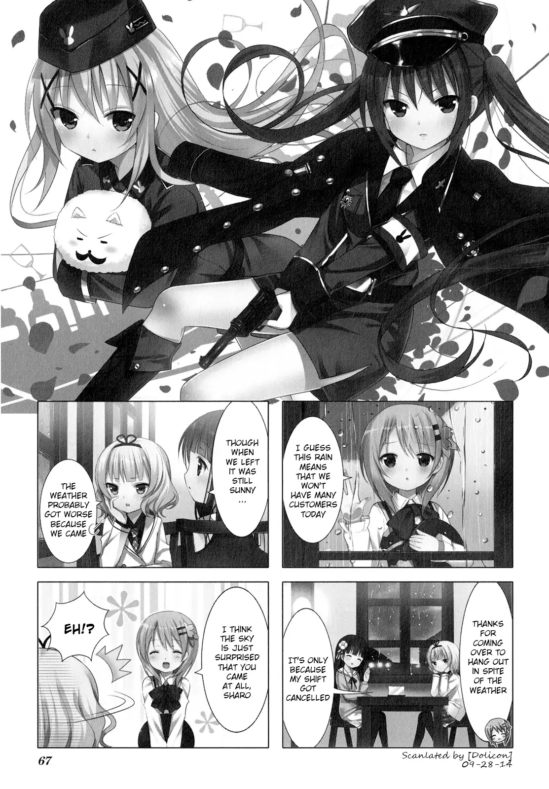 Gochuumon wa Usagi Desu ka? Chapter 1.8 page 1 - Vol.1 Chapter 8