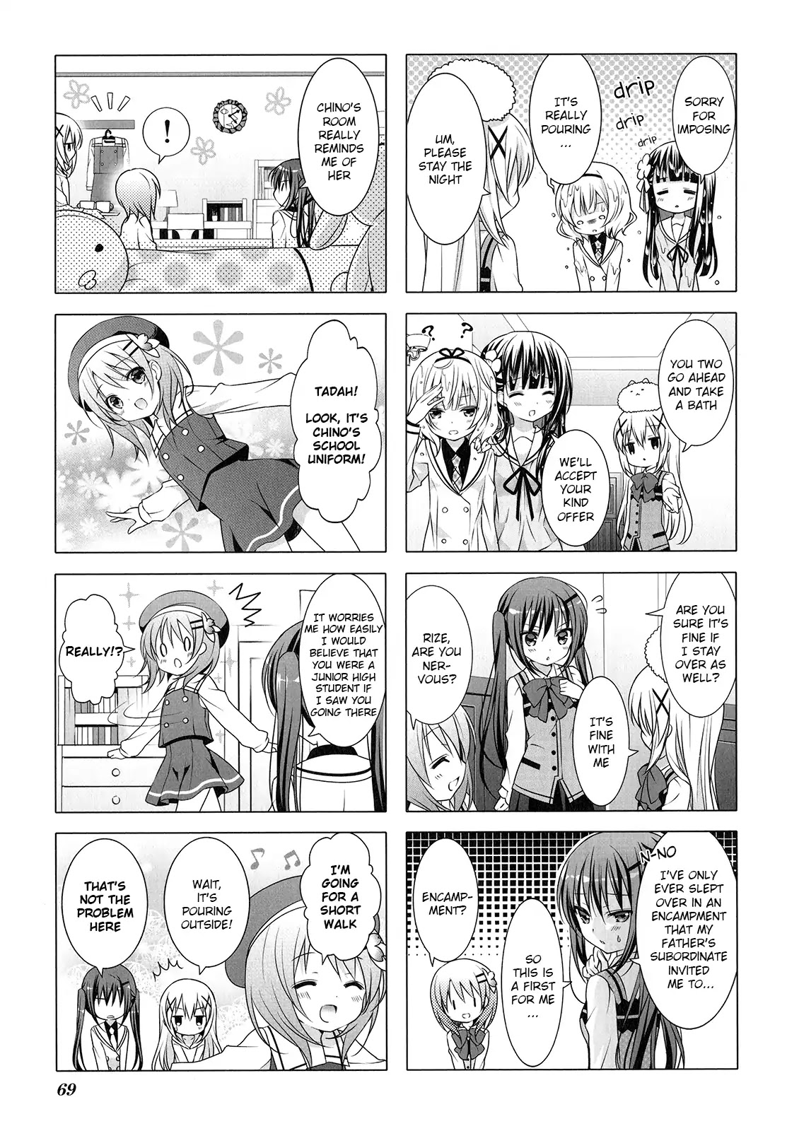 Gochuumon wa Usagi Desu ka? Chapter 1.8 page 3 - Vol.1 Chapter 8