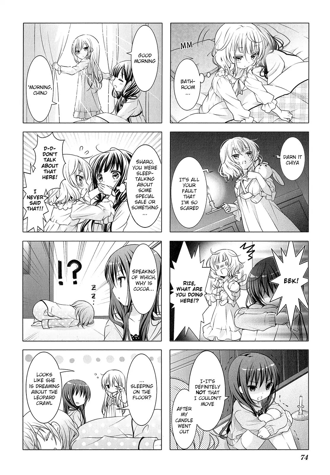 Gochuumon wa Usagi Desu ka? Chapter 1.8 page 8 - Vol.1 Chapter 8