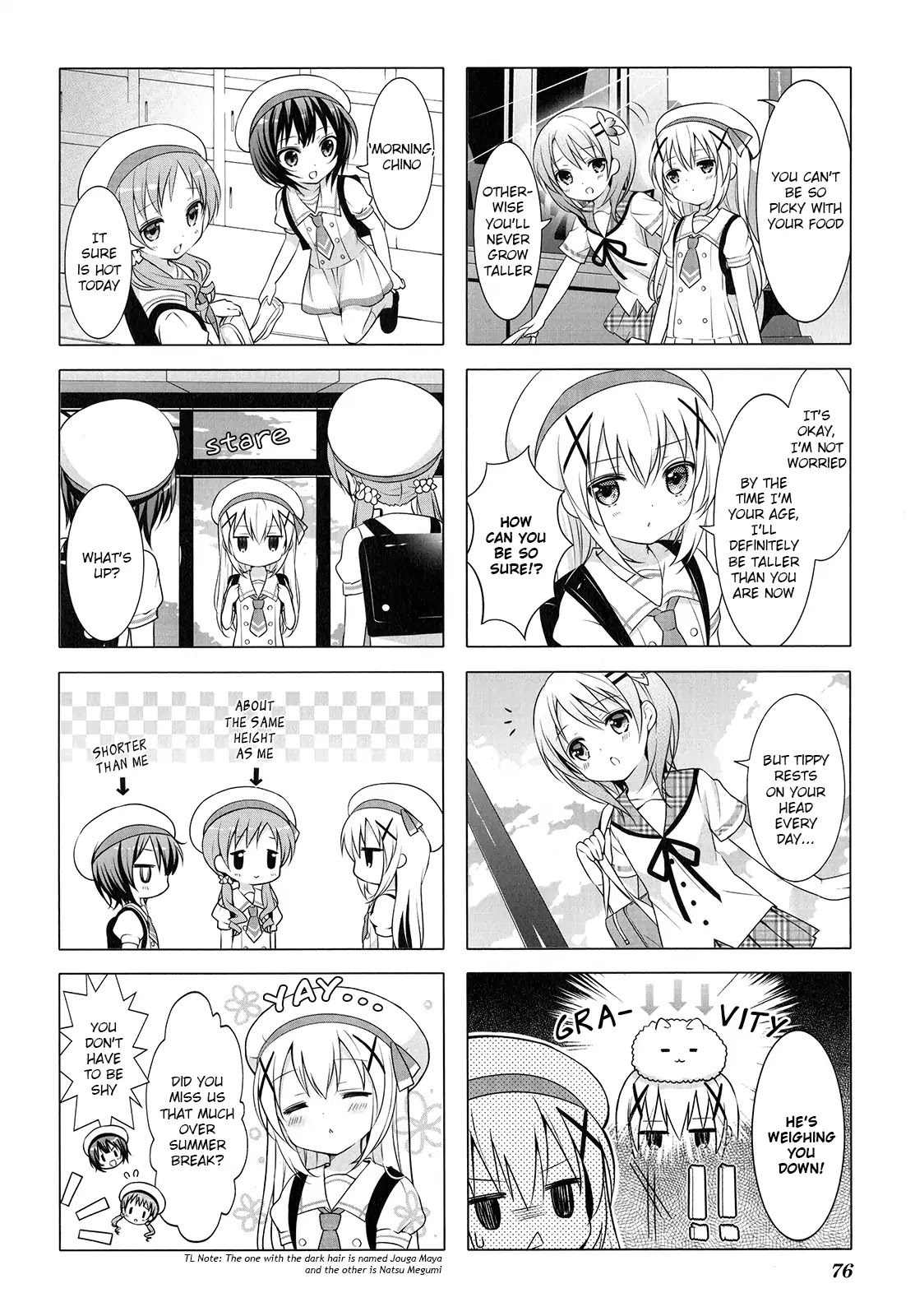 Gochuumon wa Usagi Desu ka? Chapter 1.9 page 2 - Vol.1 Chapter 9