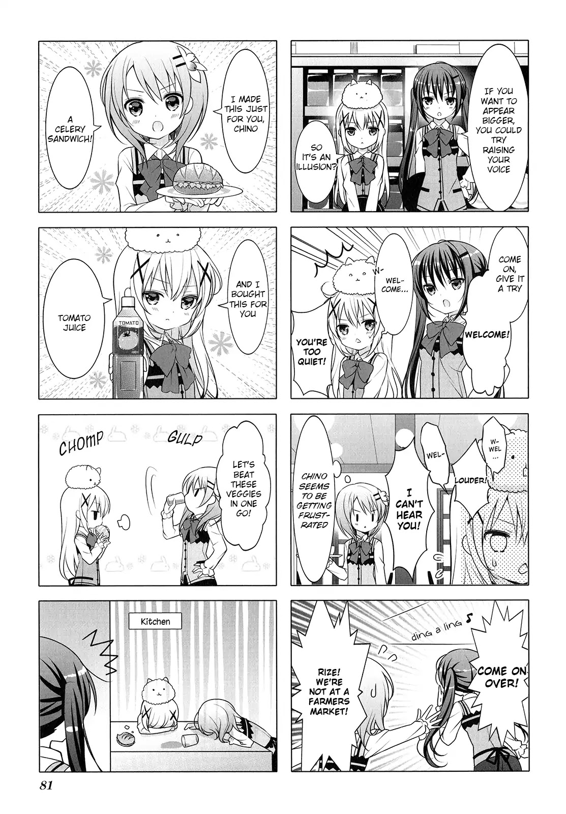 Gochuumon wa Usagi Desu ka? Chapter 1.9 page 7 - Vol.1 Chapter 9