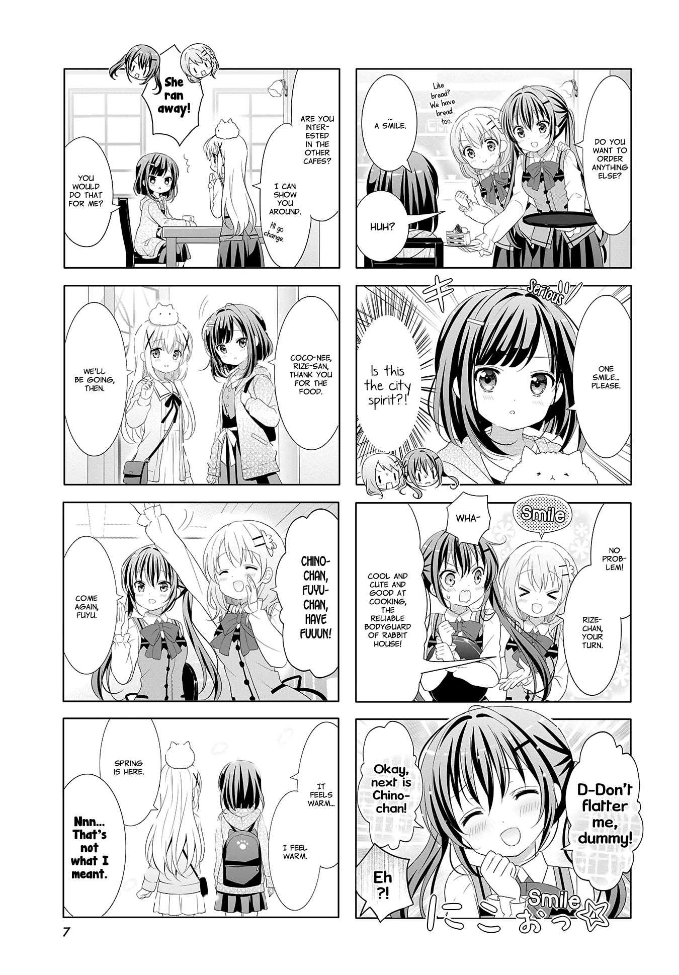 Gochuumon wa Usagi Desu ka? Chapter 10.1 page 4 - Vol.10 Chapter 1