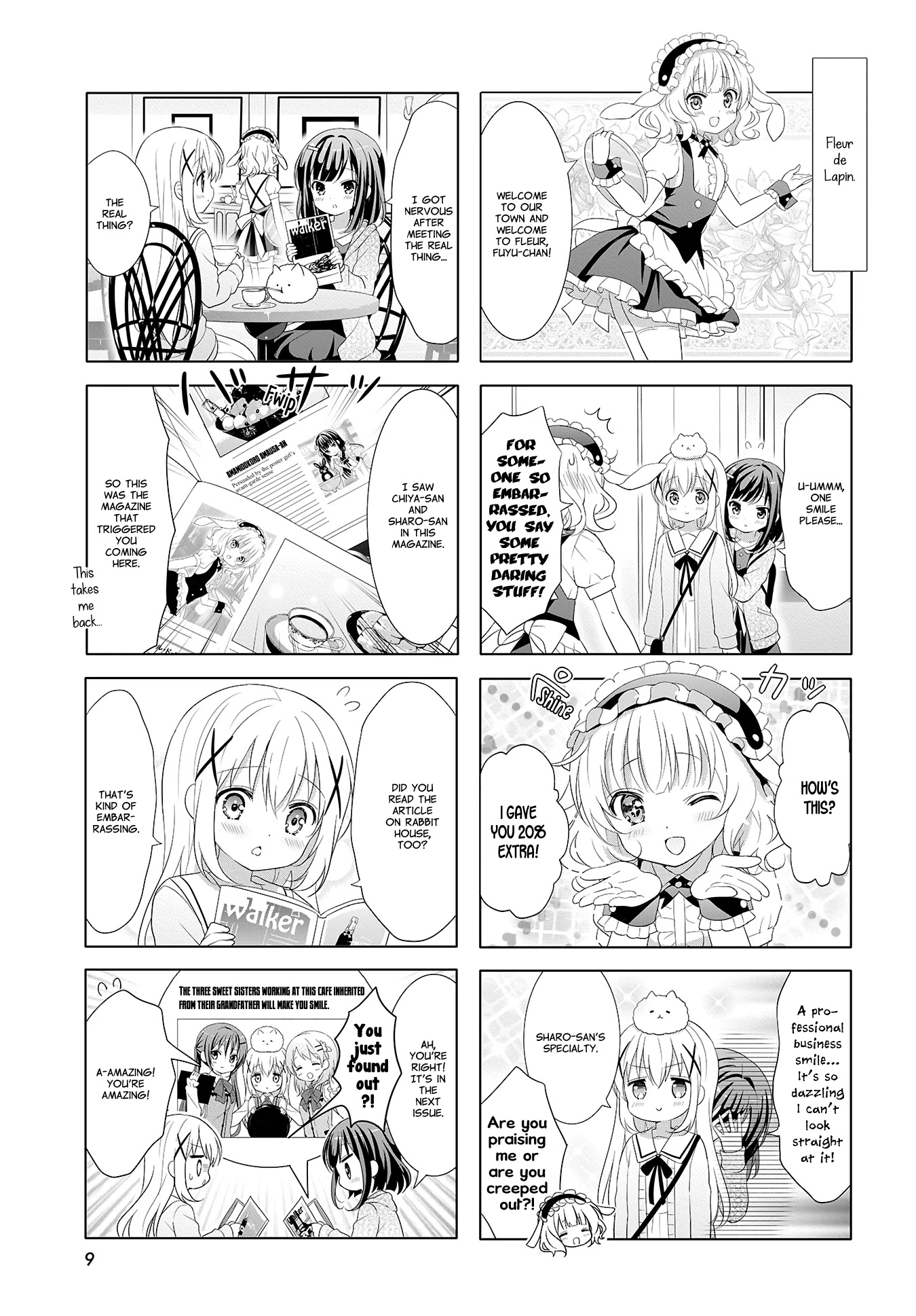 Gochuumon wa Usagi Desu ka? Chapter 10.1 page 6 - Vol.10 Chapter 1