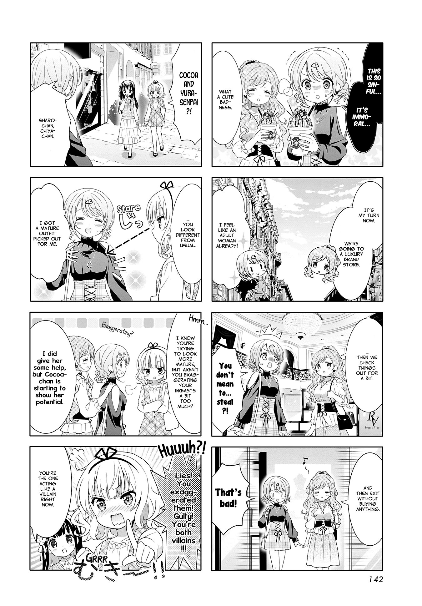 Gochuumon wa Usagi Desu ka? Chapter 10.10 page 4 - Vol.10 Chapter 10
