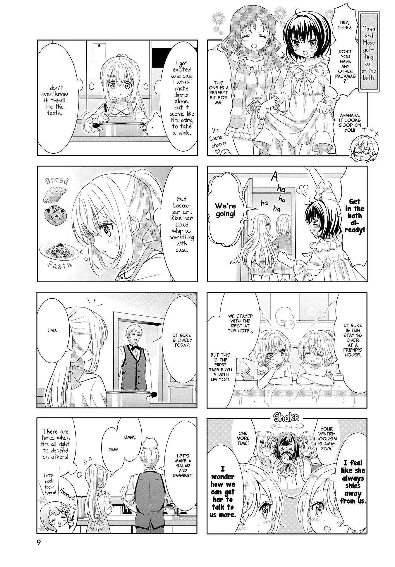 Gochuumon wa Usagi Desu ka? Chapter 10.11 page 5 - Vol.10 Chapter 11: I Can Take That Step Forward Because You're Watching Me