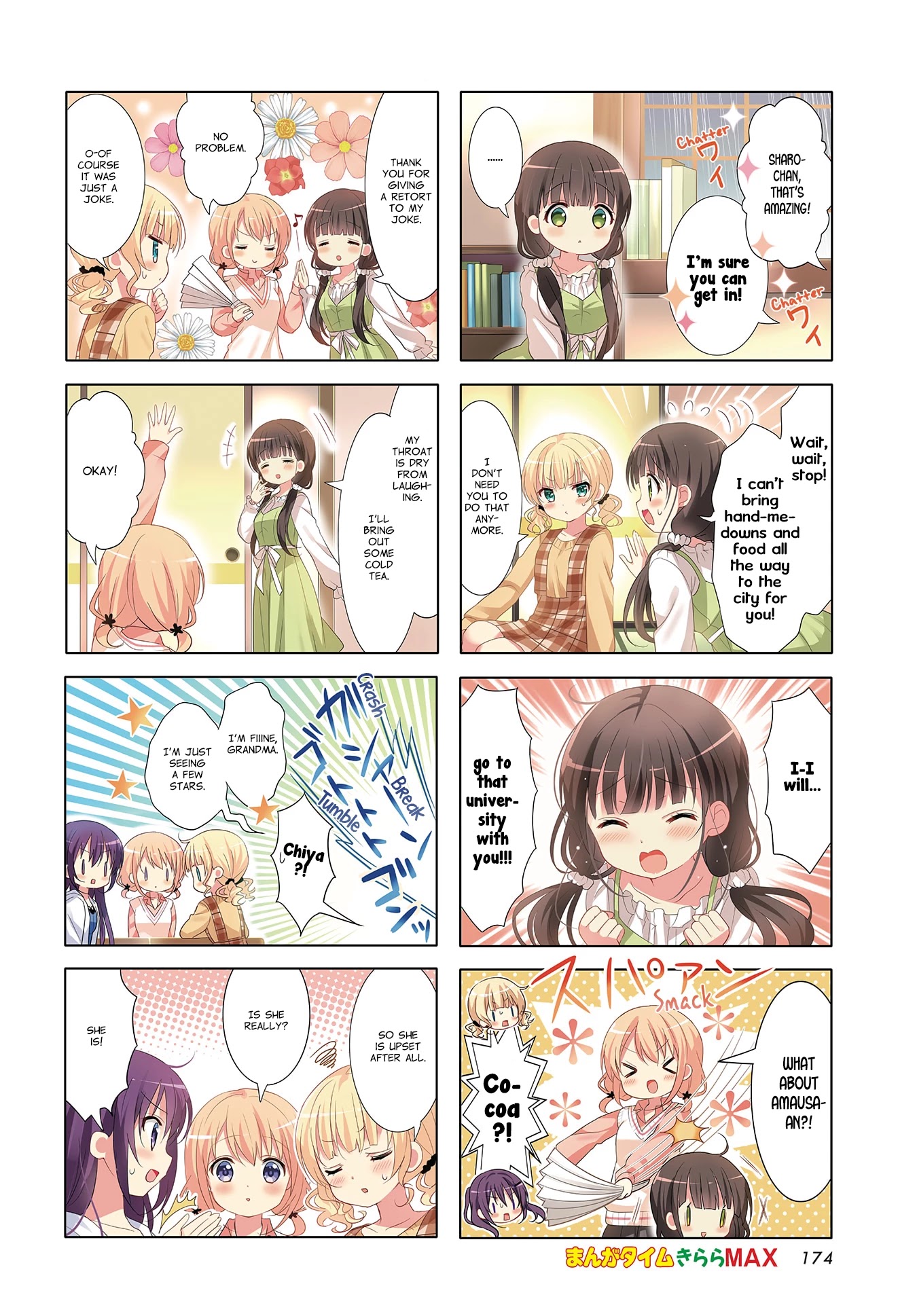 Gochuumon wa Usagi Desu ka? Chapter 10.12 page 2 - Vol.10 Chapter 12: I Can Take That Step Forward Because I've Been Watching You