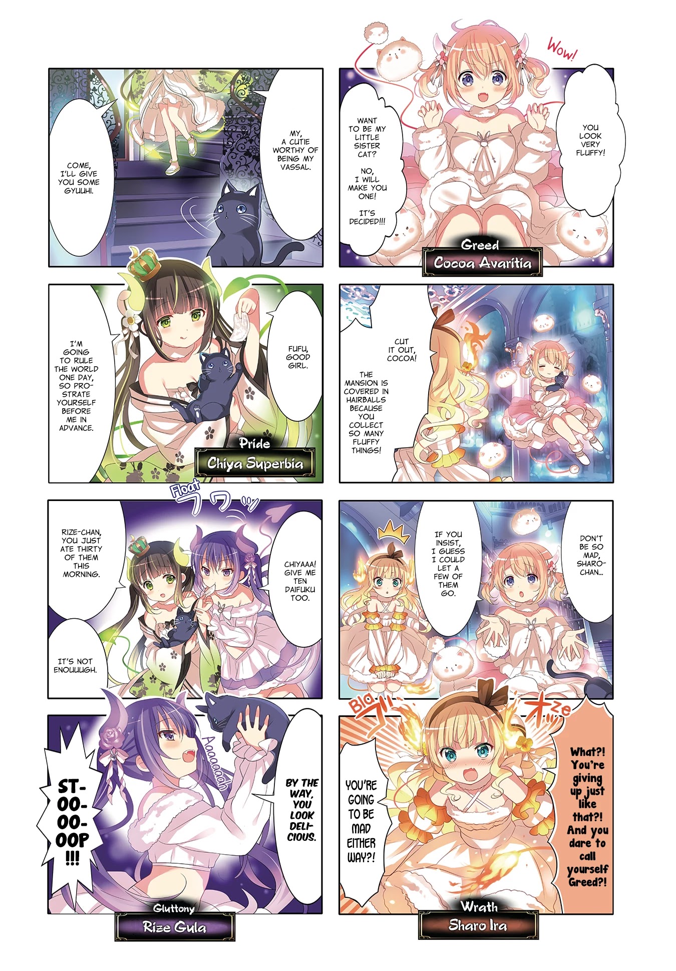 Gochuumon wa Usagi Desu ka? Chapter 10.13 page 4 - Vol.10 Chapter 13: Seven Rabbit Sins