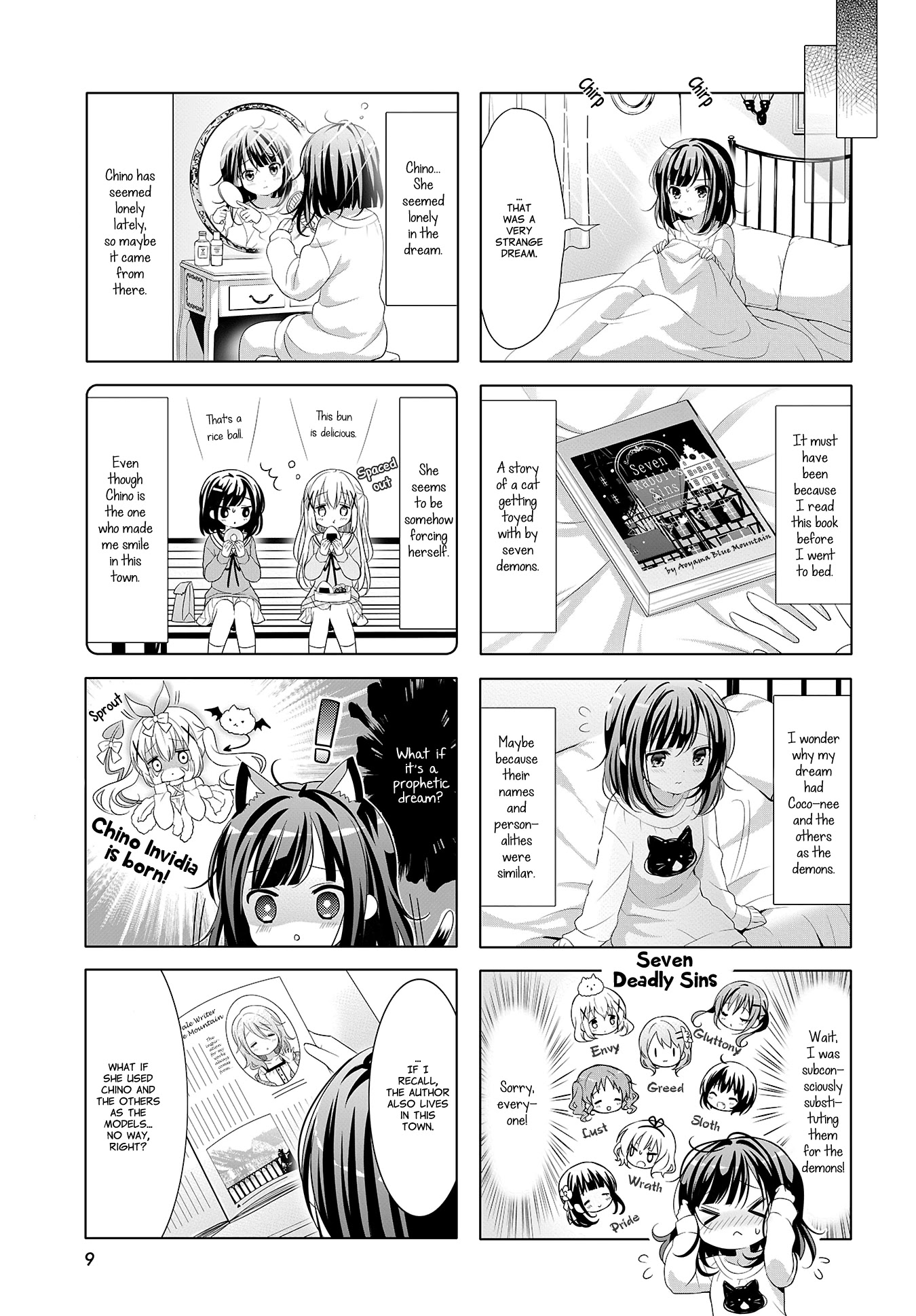 Gochuumon wa Usagi Desu ka? Chapter 10.13 page 7 - Vol.10 Chapter 13: Seven Rabbit Sins