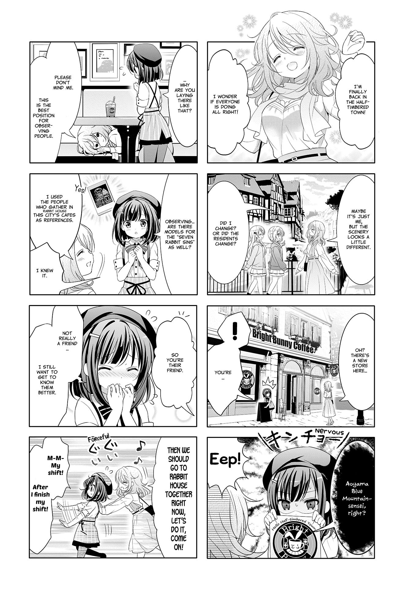 Gochuumon wa Usagi Desu ka? Chapter 10.13 page 8 - Vol.10 Chapter 13: Seven Rabbit Sins