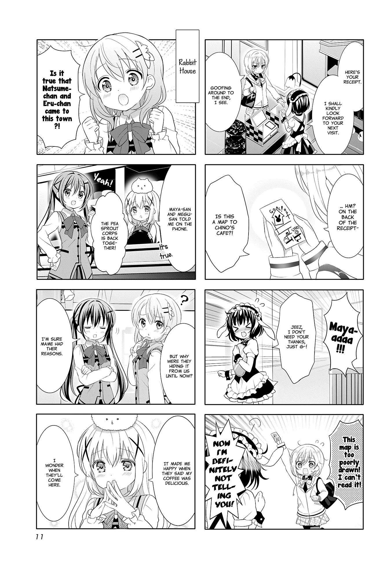 Gochuumon wa Usagi Desu ka? Chapter 10.2 page 9 - Vol.10 Chapter 2