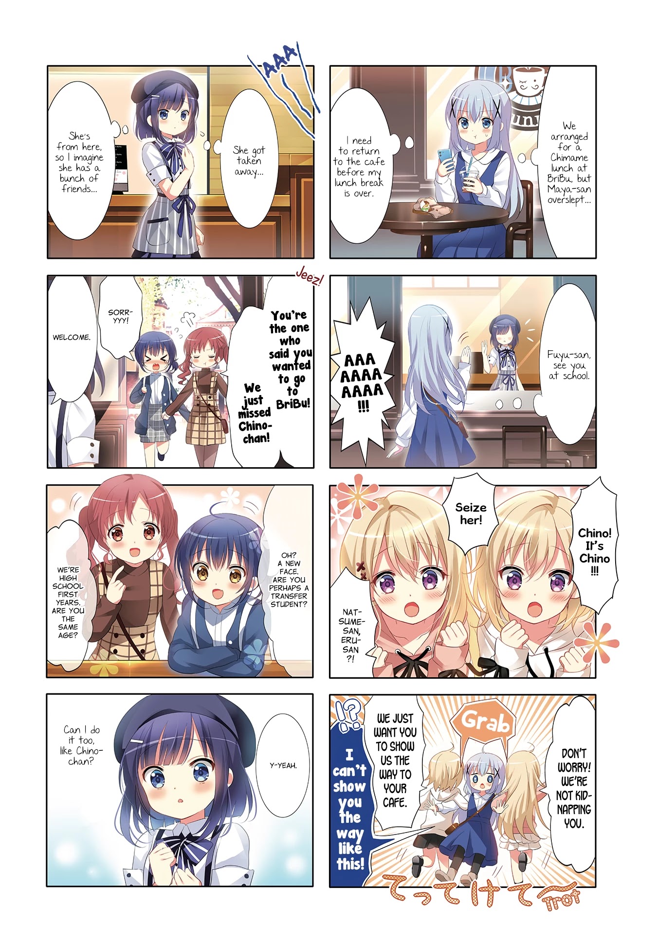 Gochuumon wa Usagi Desu ka? Chapter 10.3 page 3 - Vol.10 Chapter 3