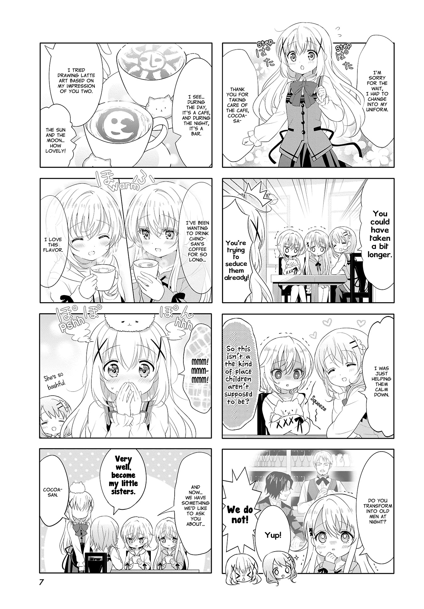 Gochuumon wa Usagi Desu ka? Chapter 10.3 page 4 - Vol.10 Chapter 3