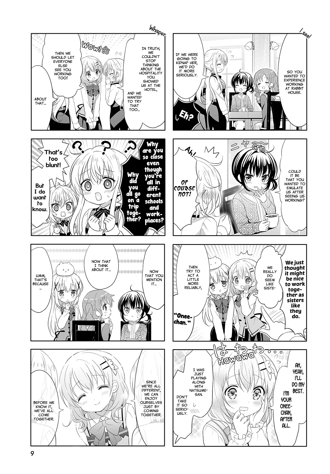 Gochuumon wa Usagi Desu ka? Chapter 10.3 page 6 - Vol.10 Chapter 3
