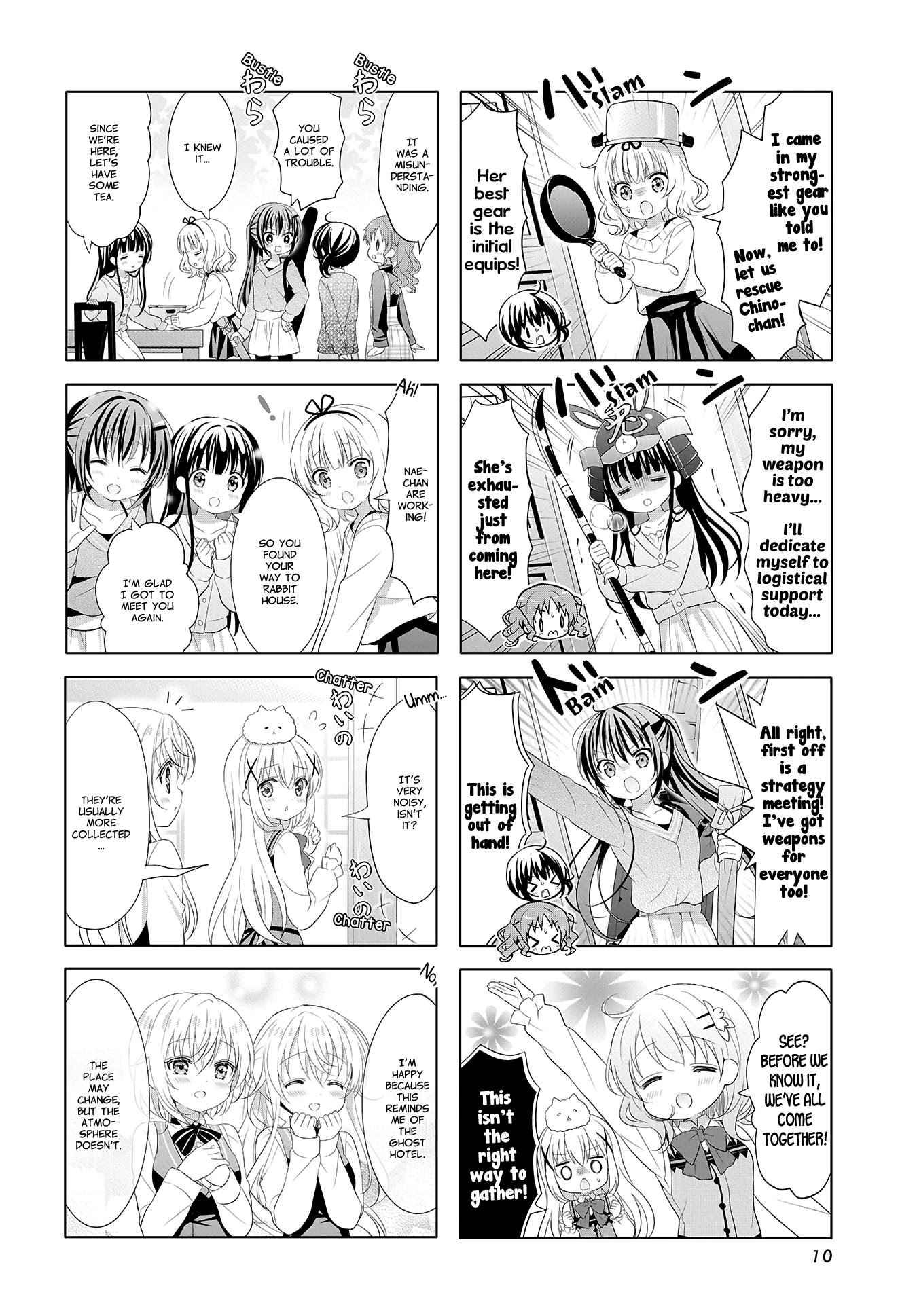 Gochuumon wa Usagi Desu ka? Chapter 10.3 page 7 - Vol.10 Chapter 3