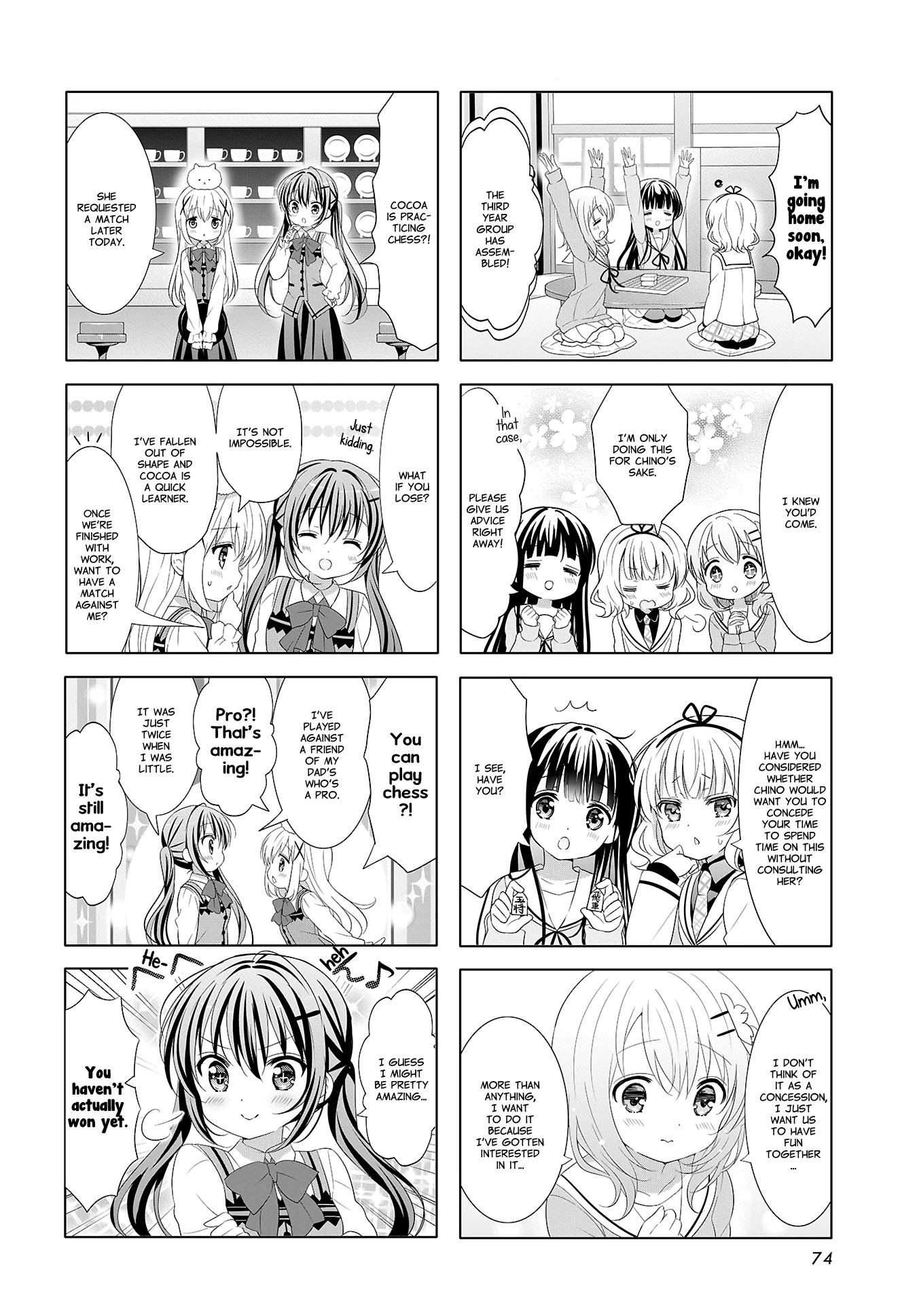 Gochuumon wa Usagi Desu ka? Chapter 10.4 page 5 - Vol.10 Chapter 4