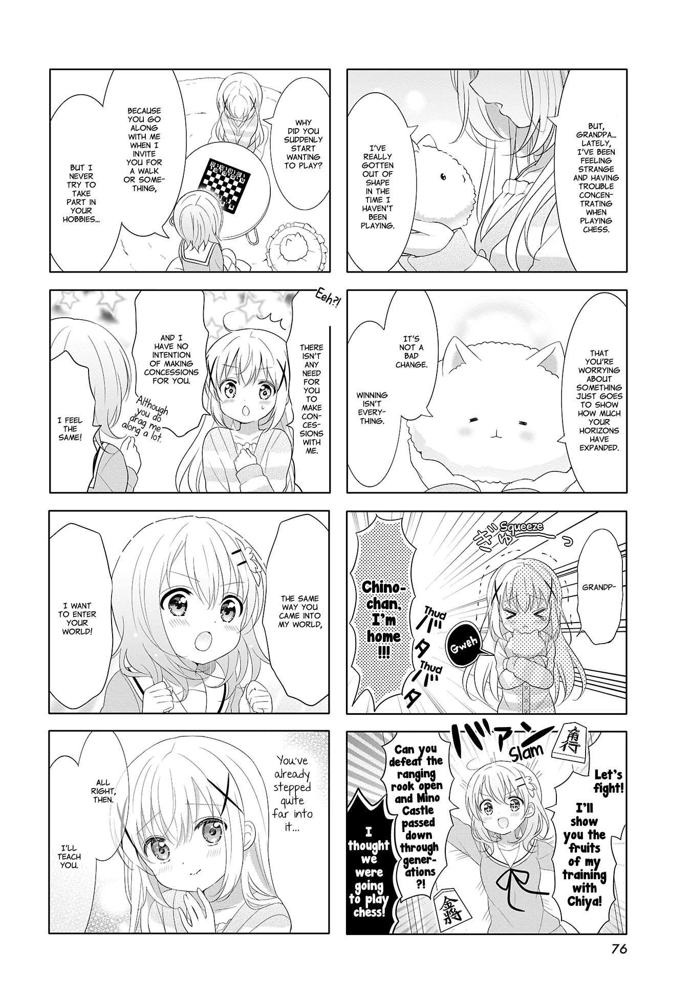 Gochuumon wa Usagi Desu ka? Chapter 10.4 page 7 - Vol.10 Chapter 4
