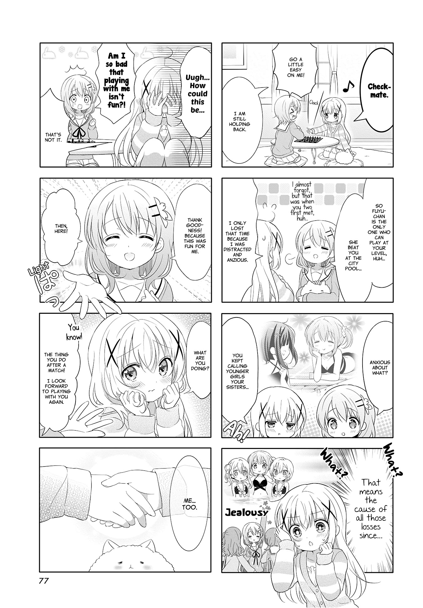 Gochuumon wa Usagi Desu ka? Chapter 10.4 page 8 - Vol.10 Chapter 4
