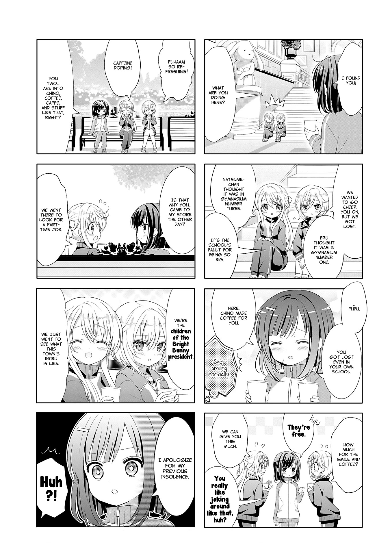 Gochuumon wa Usagi Desu ka? Chapter 10.6 page 9 - Vol.10 Chapter 6