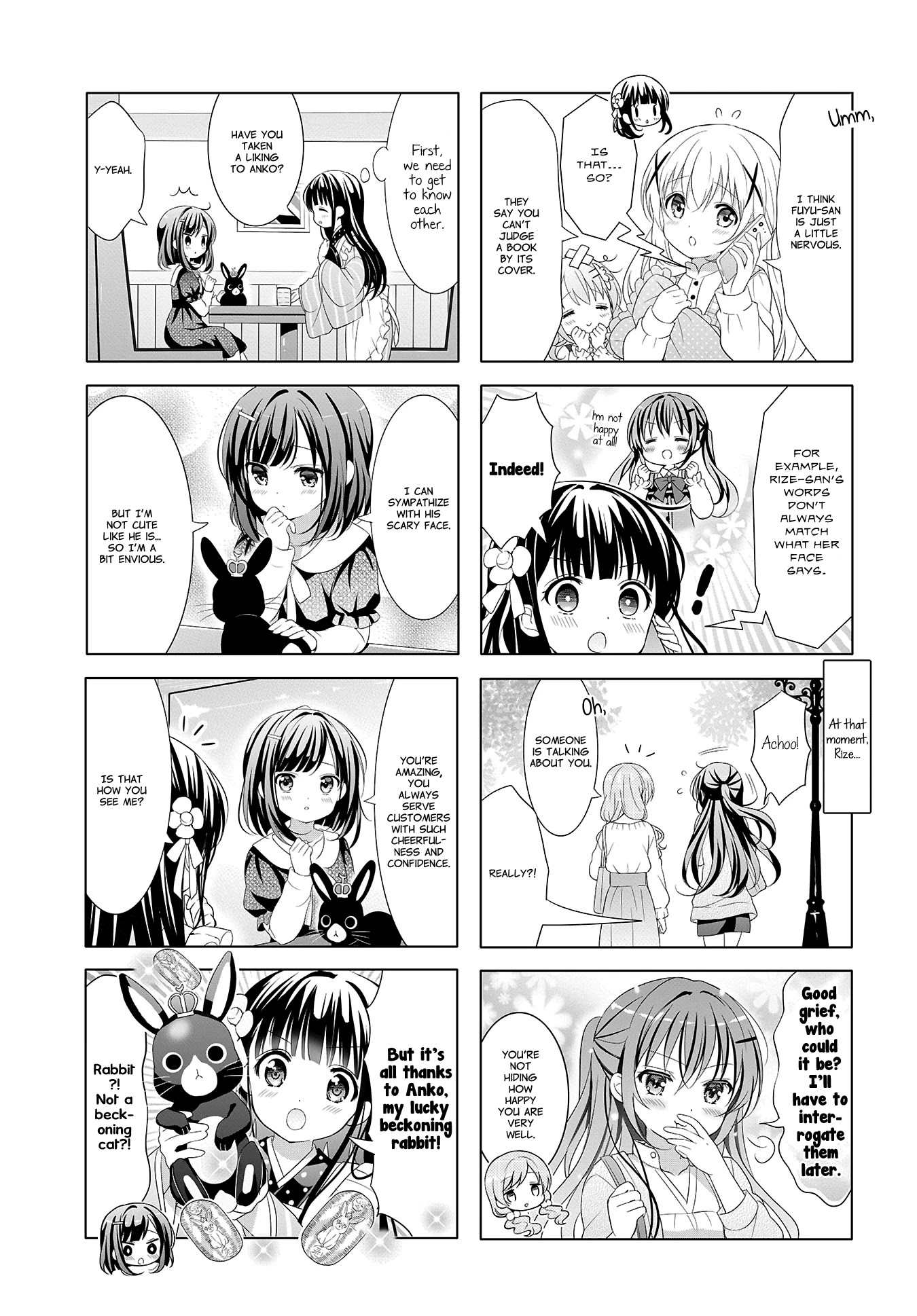 Gochuumon wa Usagi Desu ka? Chapter 10.8 page 3 - Vol.10 Chapter 8