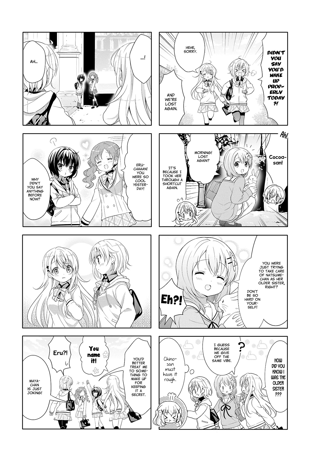 Gochuumon wa Usagi Desu ka? Chapter 10.9 page 8 - Vol.10 Chapter 9
