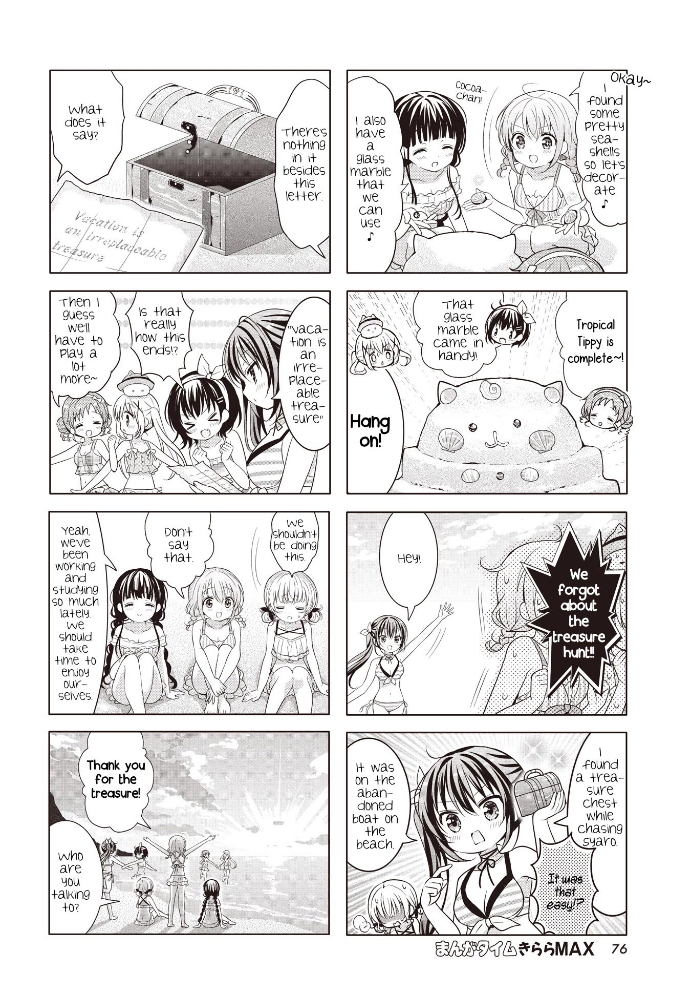 Gochuumon wa Usagi Desu ka? Chapter 11.10 page 6 - Vol.11 Chapter 10