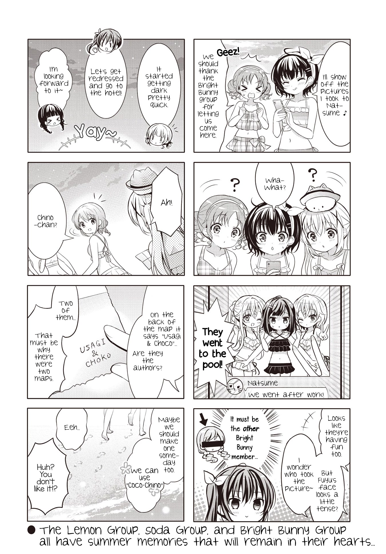 Gochuumon wa Usagi Desu ka? Chapter 11.10 page 8 - Vol.11 Chapter 10