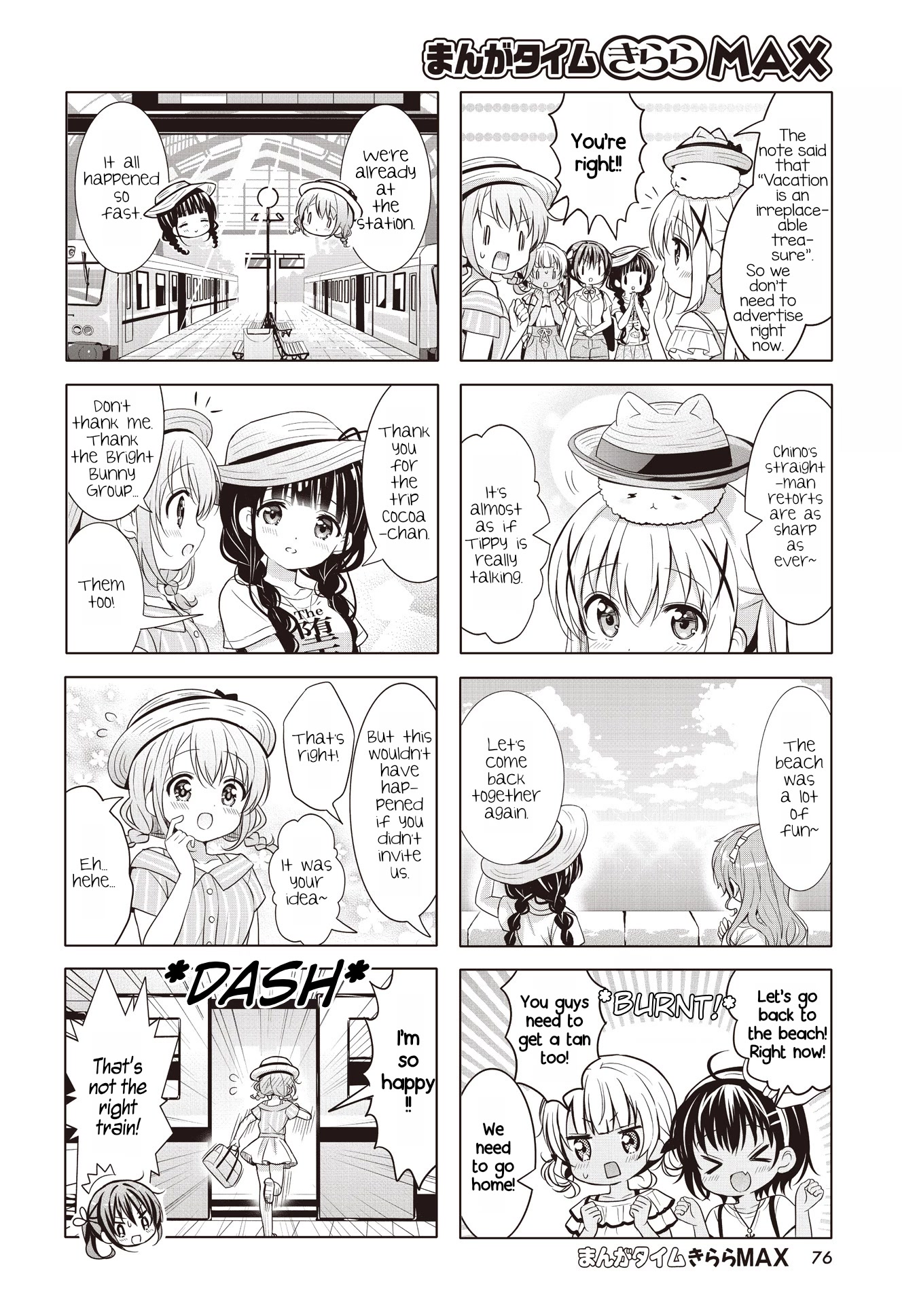 Gochuumon wa Usagi Desu ka? Chapter 11.11 page 6 - Vol.11 Chapter 11