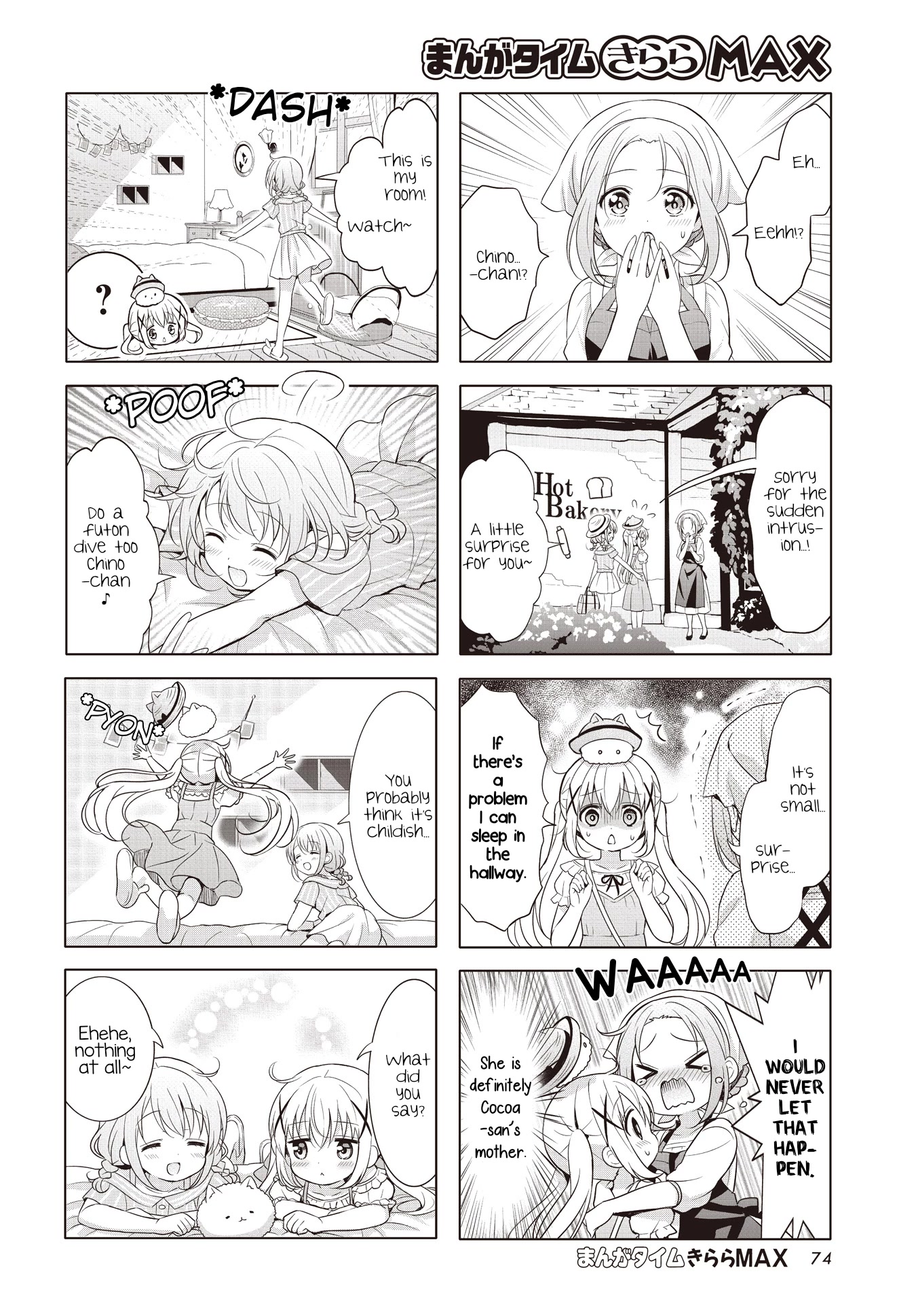 Gochuumon wa Usagi Desu ka? Chapter 11.12 page 4 - Vol.11 Chapter 12