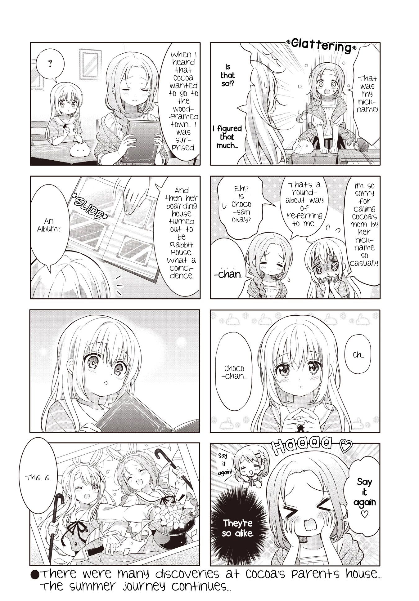 Gochuumon wa Usagi Desu ka? Chapter 11.12 page 8 - Vol.11 Chapter 12
