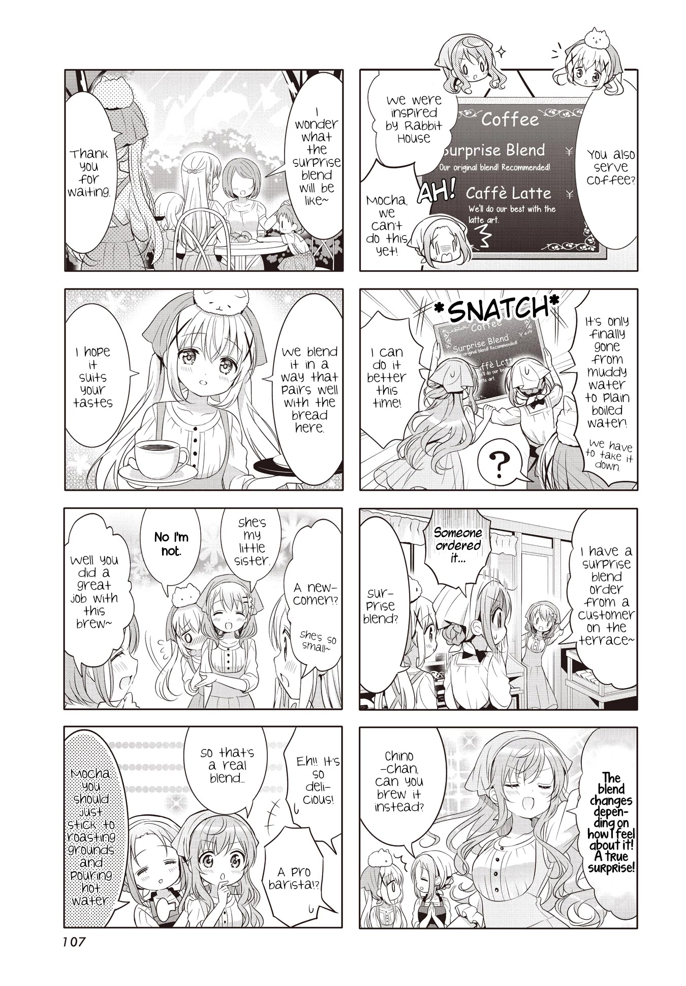 Gochuumon wa Usagi Desu ka? Chapter 11.13 page 3 - Vol.11 Chapter 13