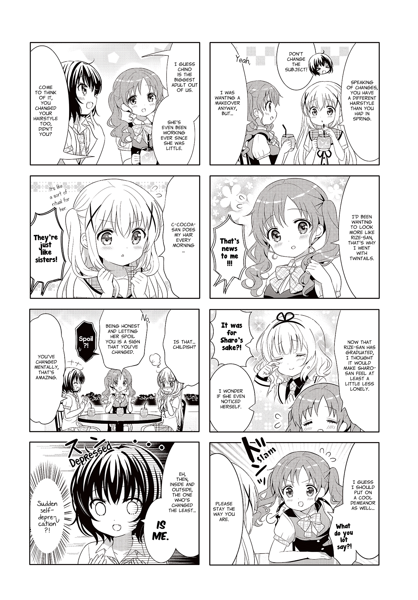 Gochuumon wa Usagi Desu ka? Chapter 11.2 page 4 - Vol.11 Chapter 2