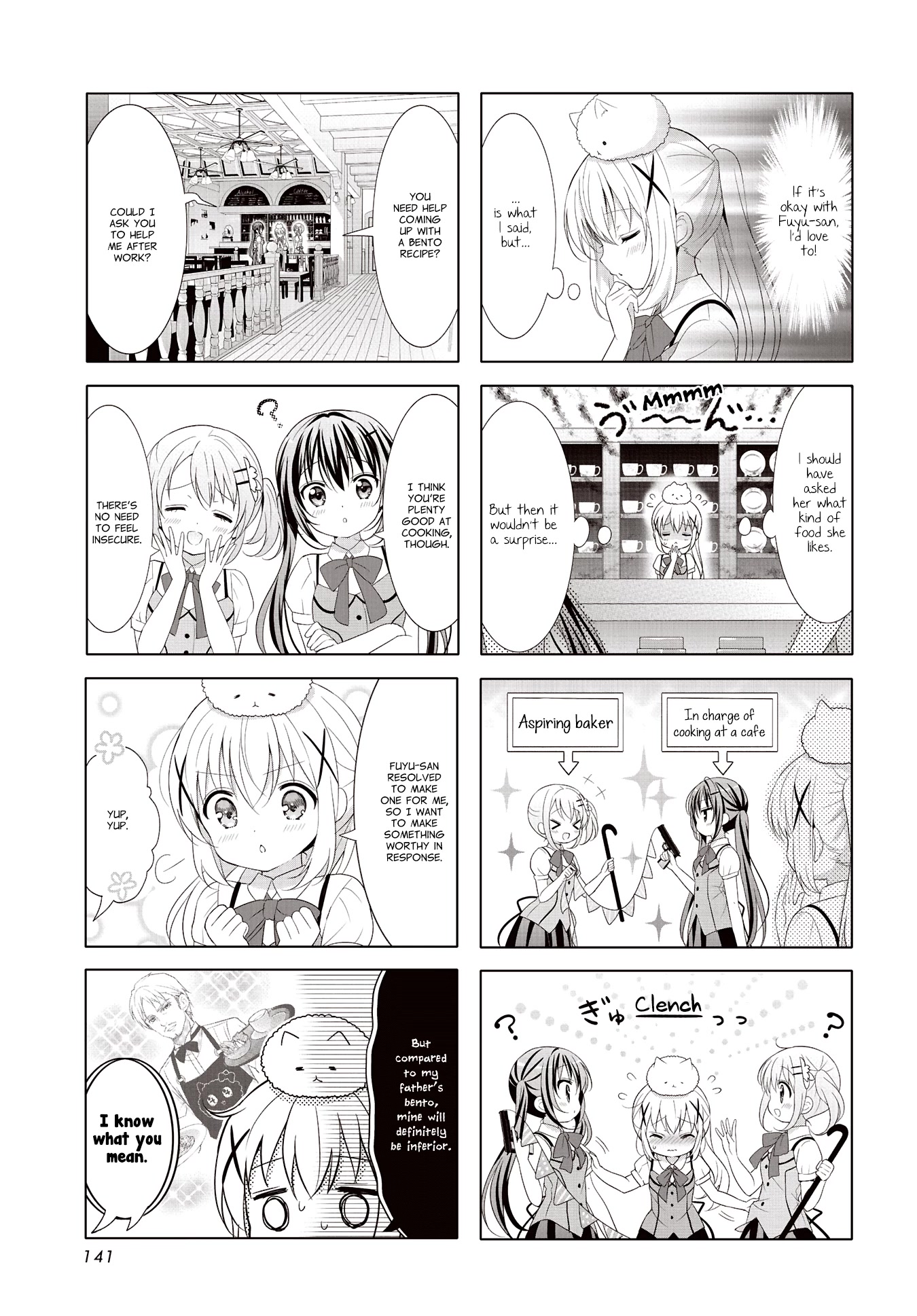 Gochuumon wa Usagi Desu ka? Chapter 11.3 page 3 - Vol.11 Chapter 3