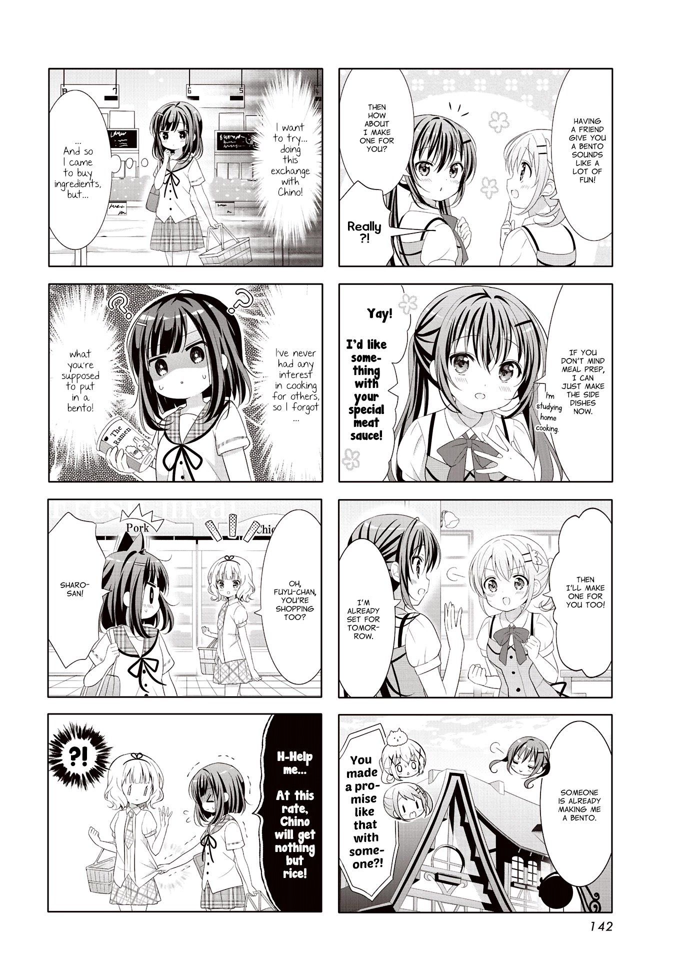 Gochuumon wa Usagi Desu ka? Chapter 11.3 page 4 - Vol.11 Chapter 3
