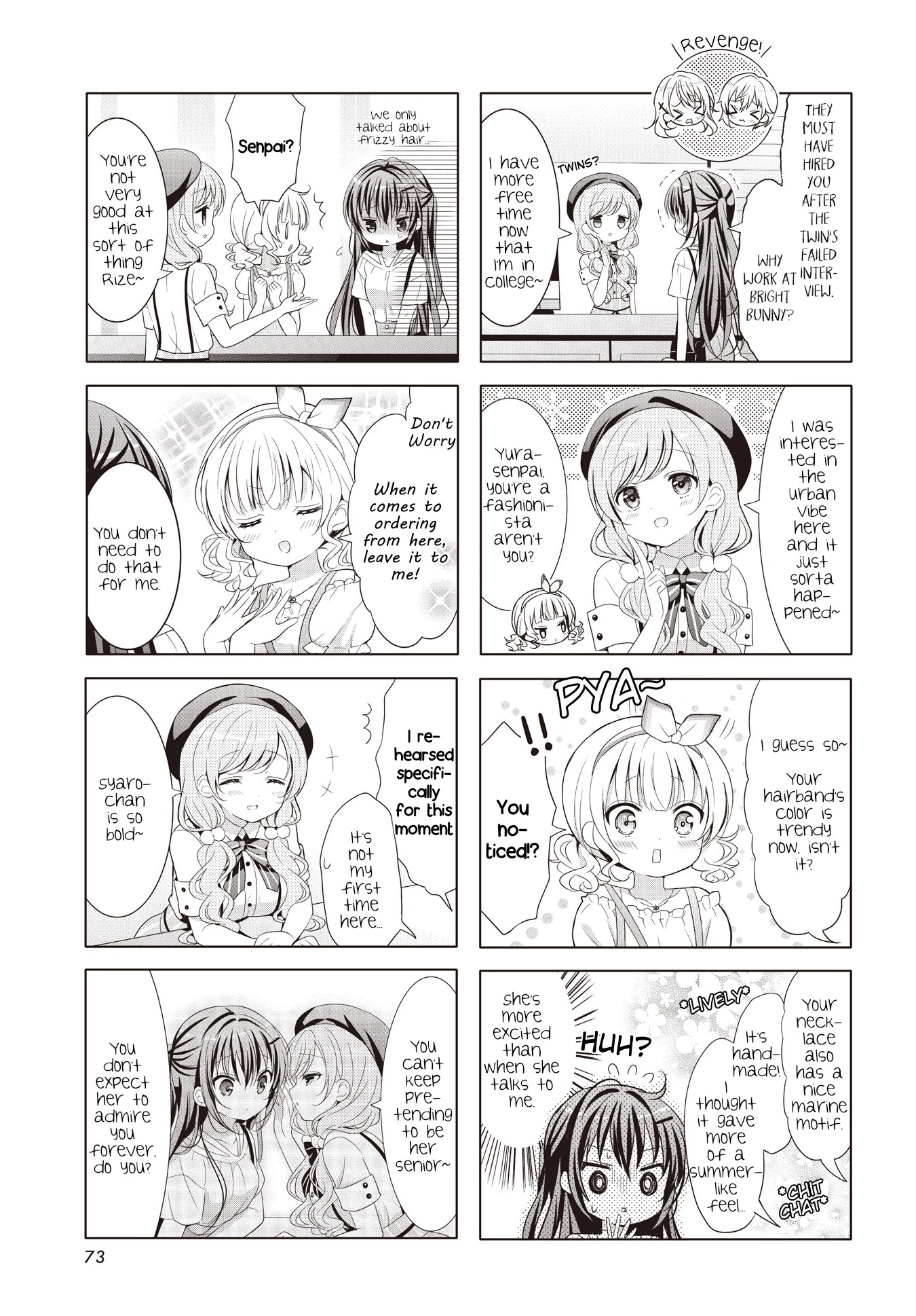 Gochuumon wa Usagi Desu ka? Chapter 11.5 page 3 - Vol.11 Chapter 5