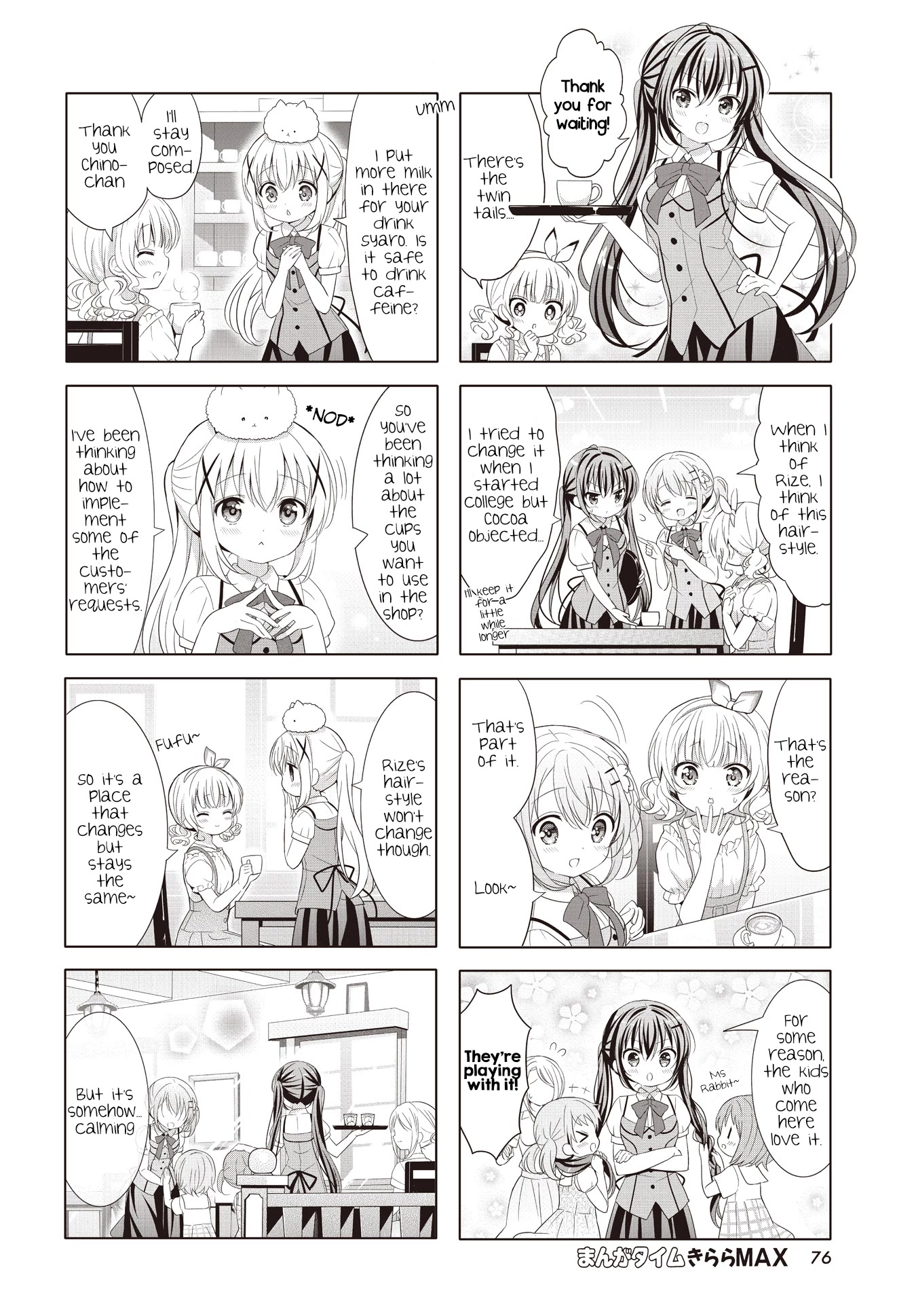 Gochuumon wa Usagi Desu ka? Chapter 11.5 page 6 - Vol.11 Chapter 5