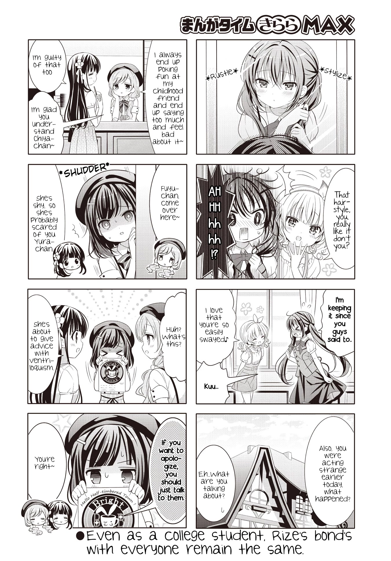 Gochuumon wa Usagi Desu ka? Chapter 11.5 page 8 - Vol.11 Chapter 5