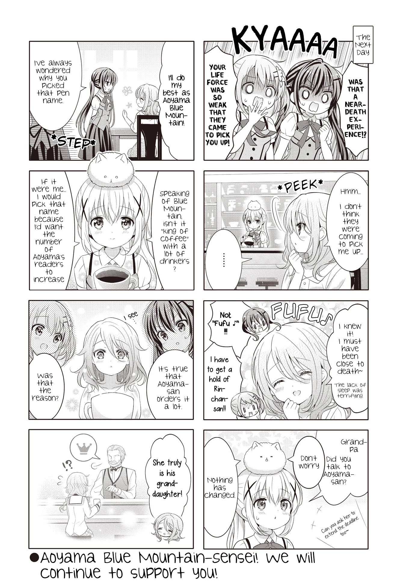 Gochuumon wa Usagi Desu ka? Chapter 11.6 page 8 - Vol.11 Chapter 6