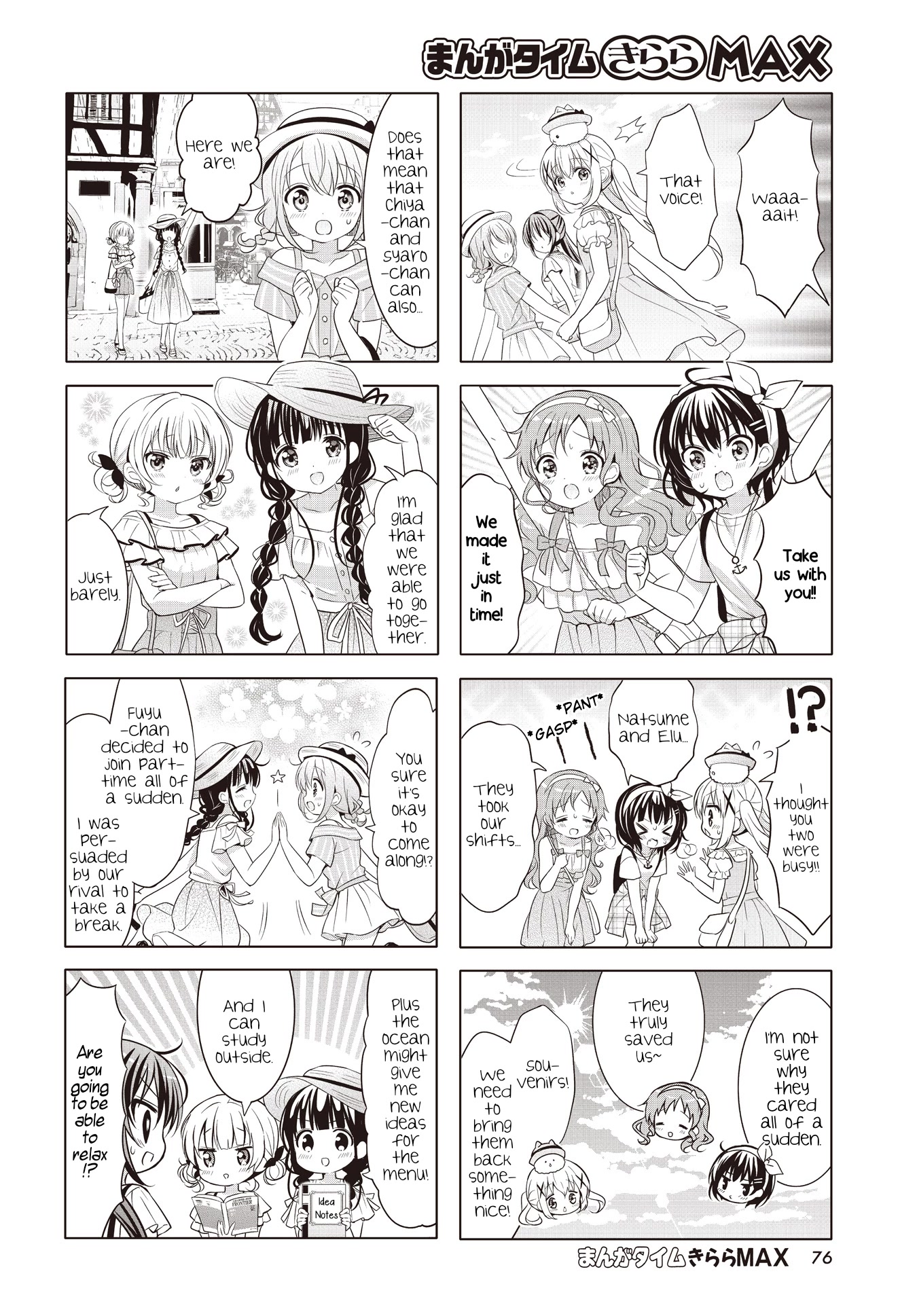 Gochuumon wa Usagi Desu ka? Chapter 11.8 page 6 - Vol.11 Chapter 8