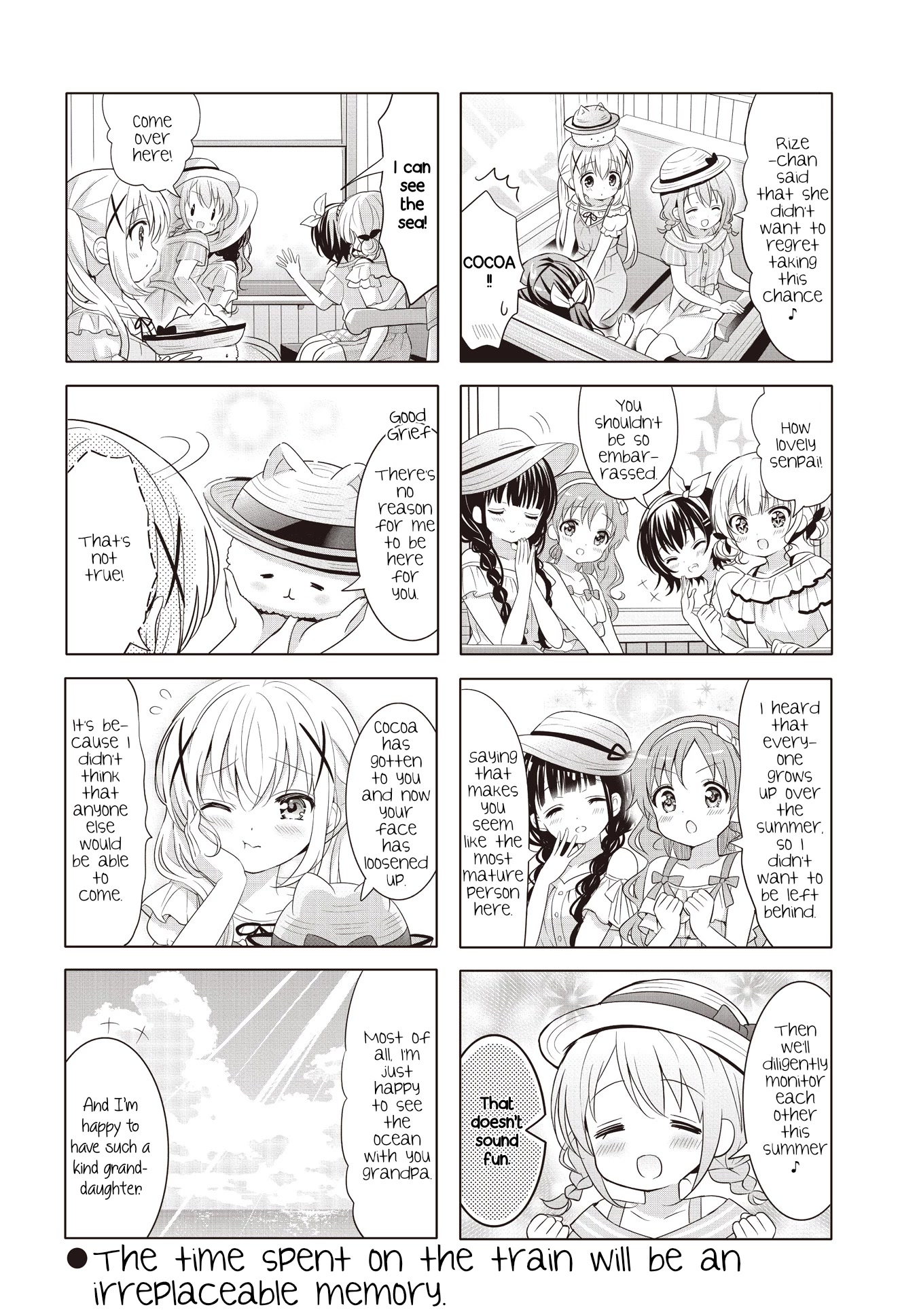 Gochuumon wa Usagi Desu ka? Chapter 11.8 page 8 - Vol.11 Chapter 8