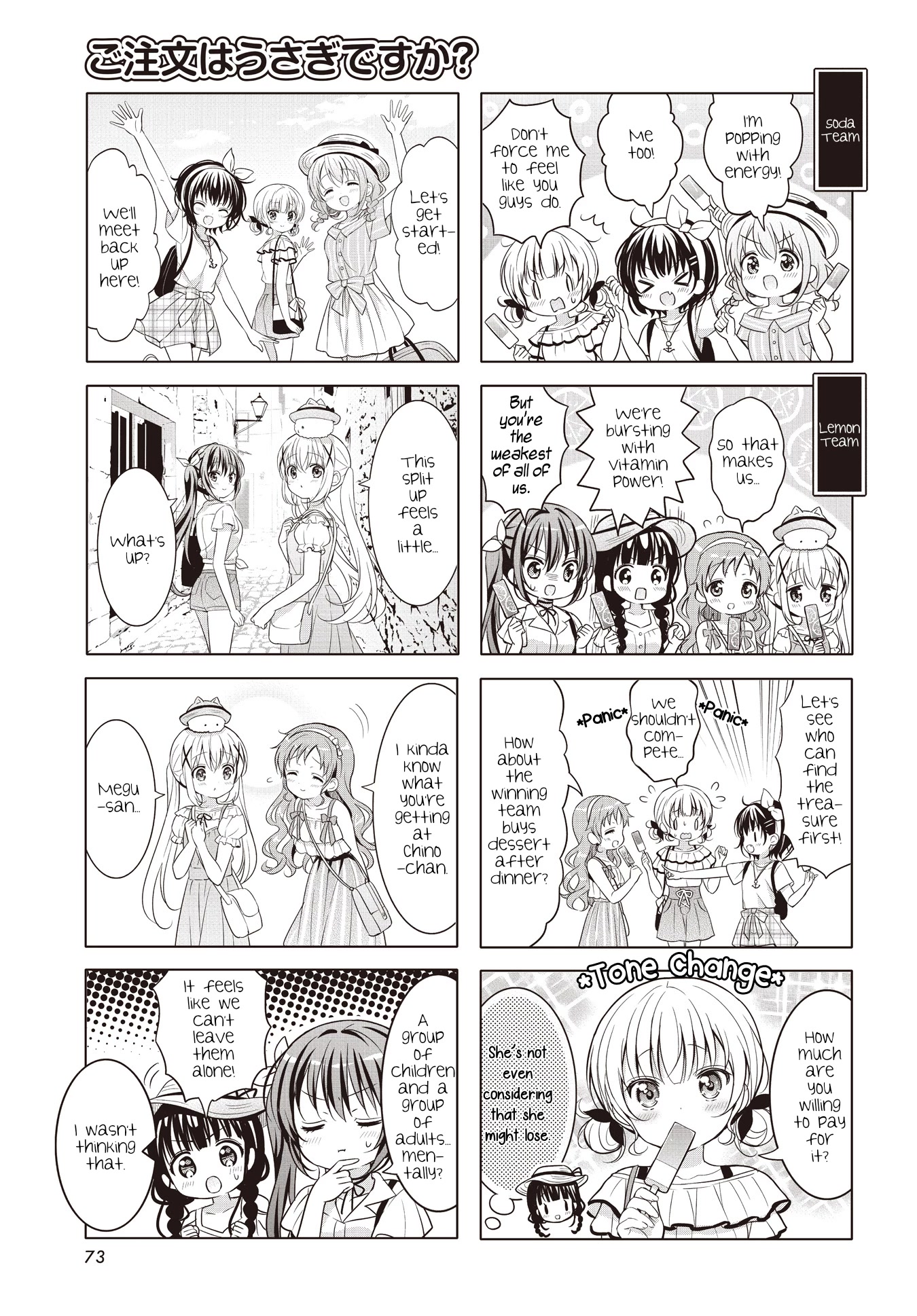 Gochuumon wa Usagi Desu ka? Chapter 11.9 page 3 - Vol.11 Chapter 9