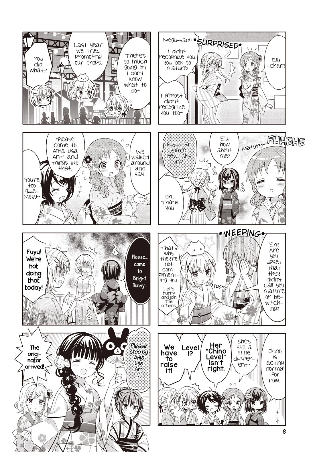 Gochuumon wa Usagi Desu ka? Chapter 12.146 page 4 - Vol.12 Chapter 146