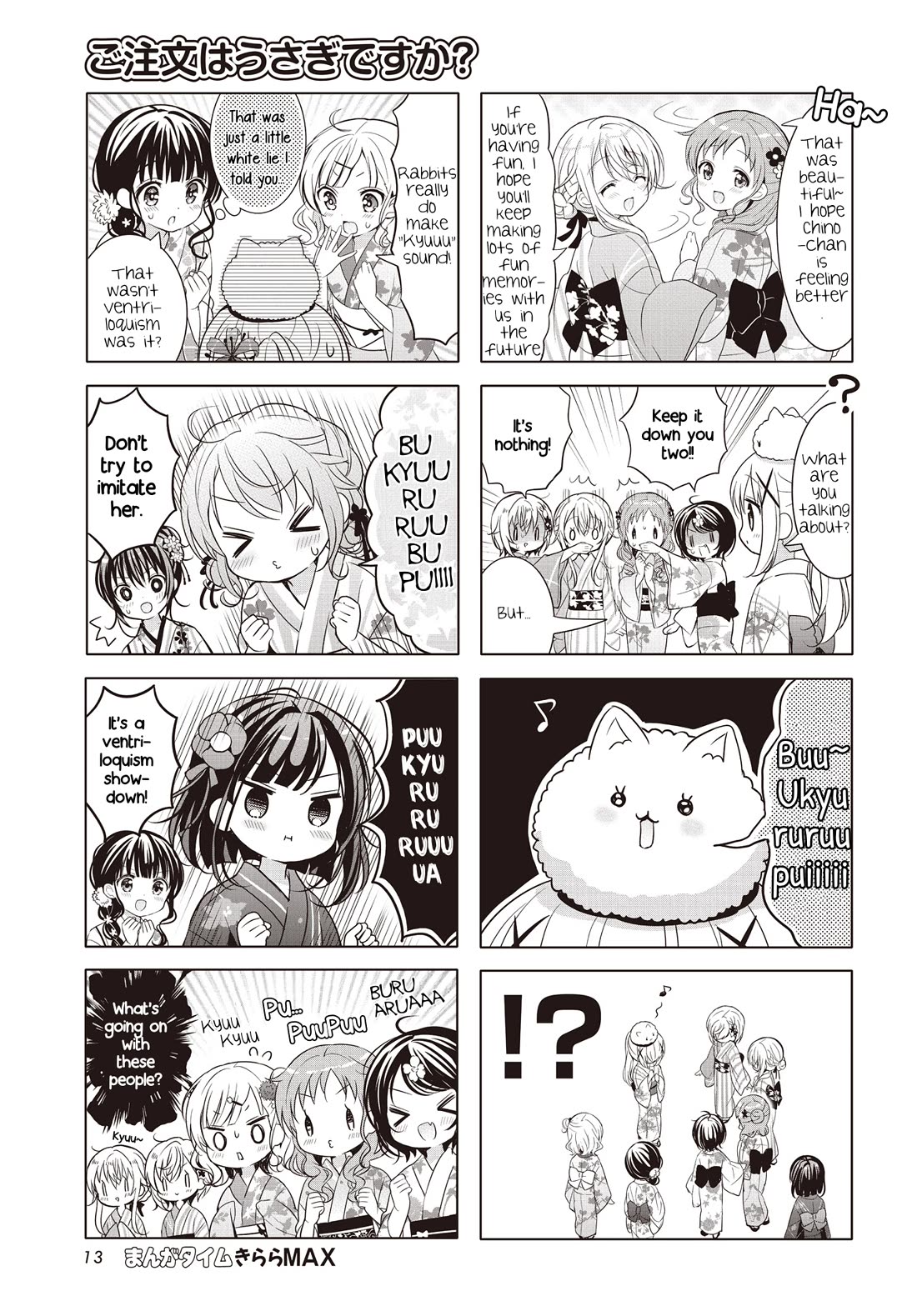 Gochuumon wa Usagi Desu ka? Chapter 12.146 page 9 - Vol.12 Chapter 146