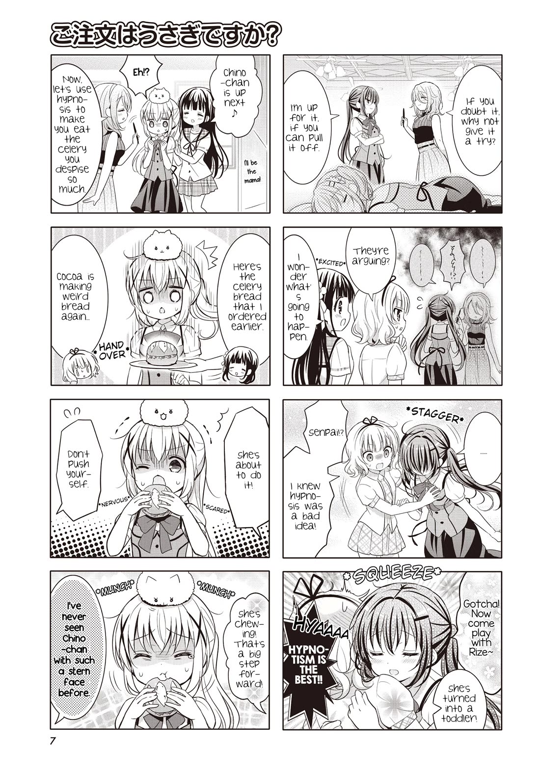 Gochuumon wa Usagi Desu ka? Chapter 12.147 page 3 - Vol.12 Chapter 147