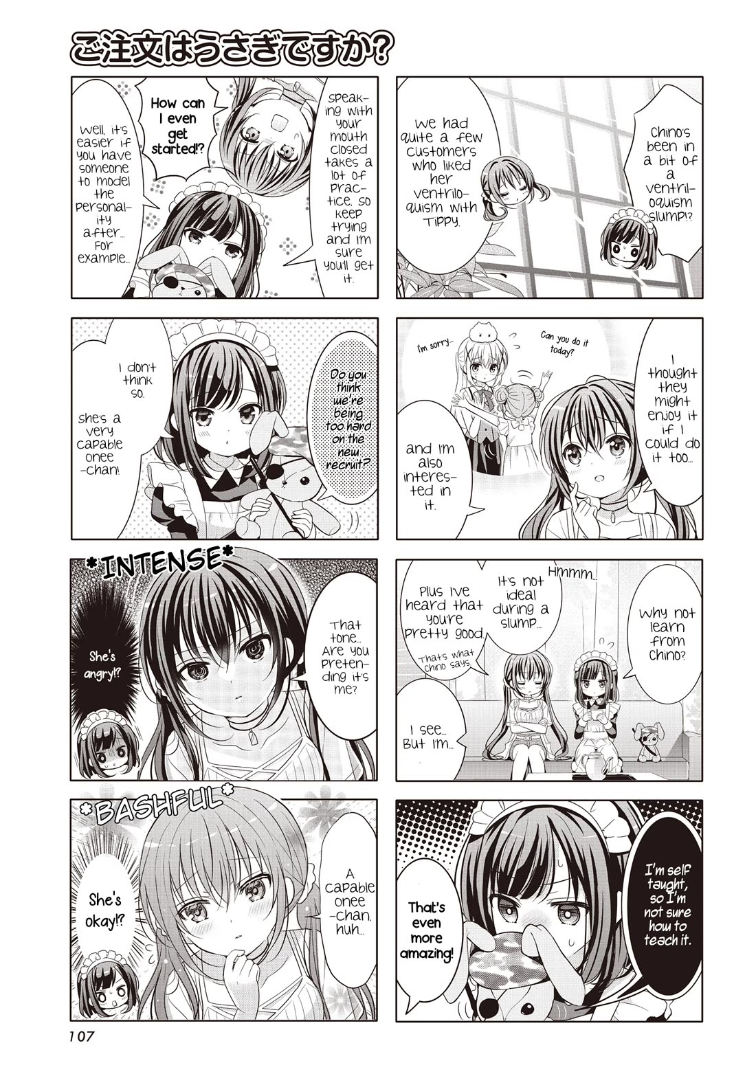 Gochuumon wa Usagi Desu ka? Chapter 12.148 page 3 - Vol.12 Chapter 148